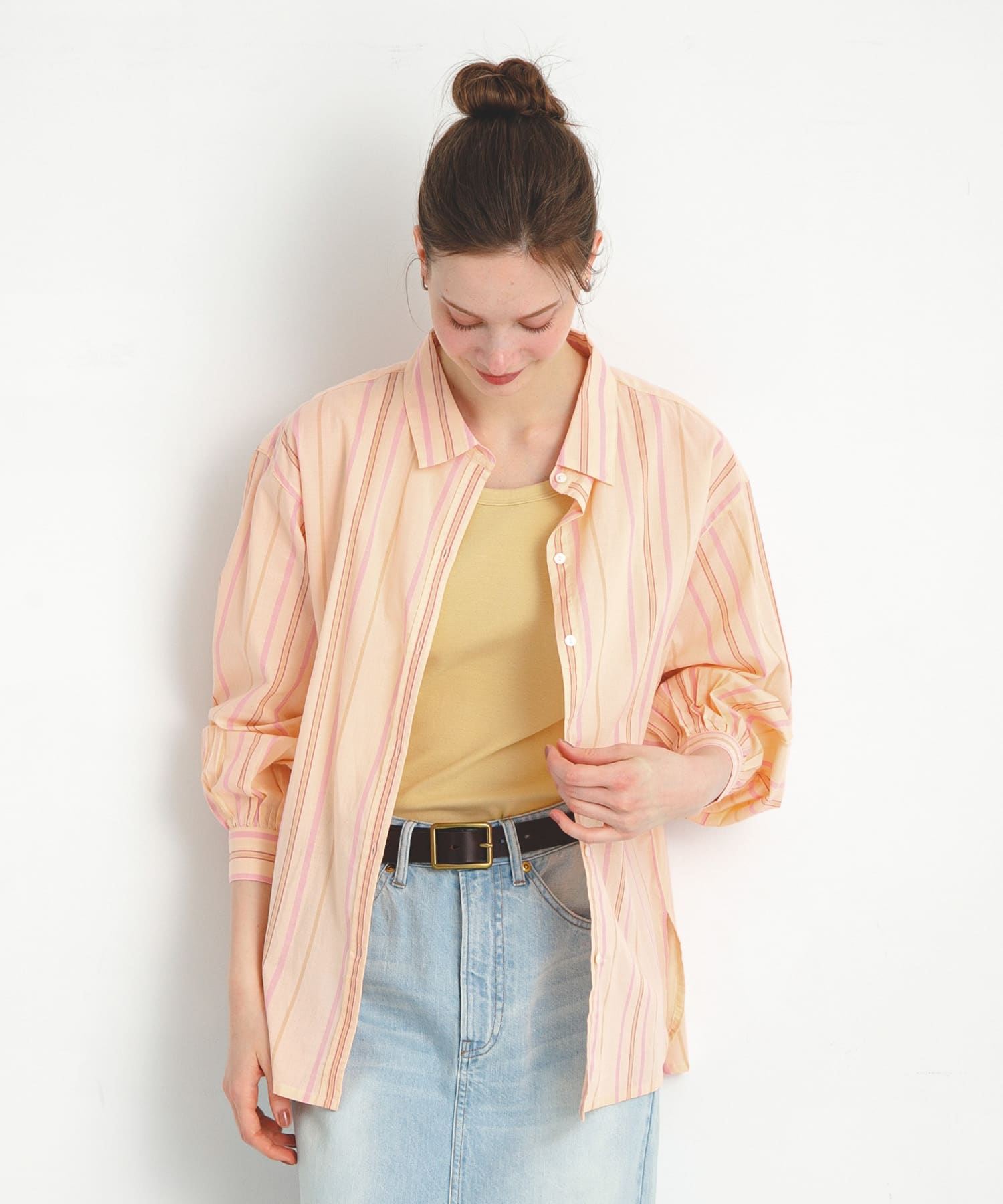 ピンクストライプ