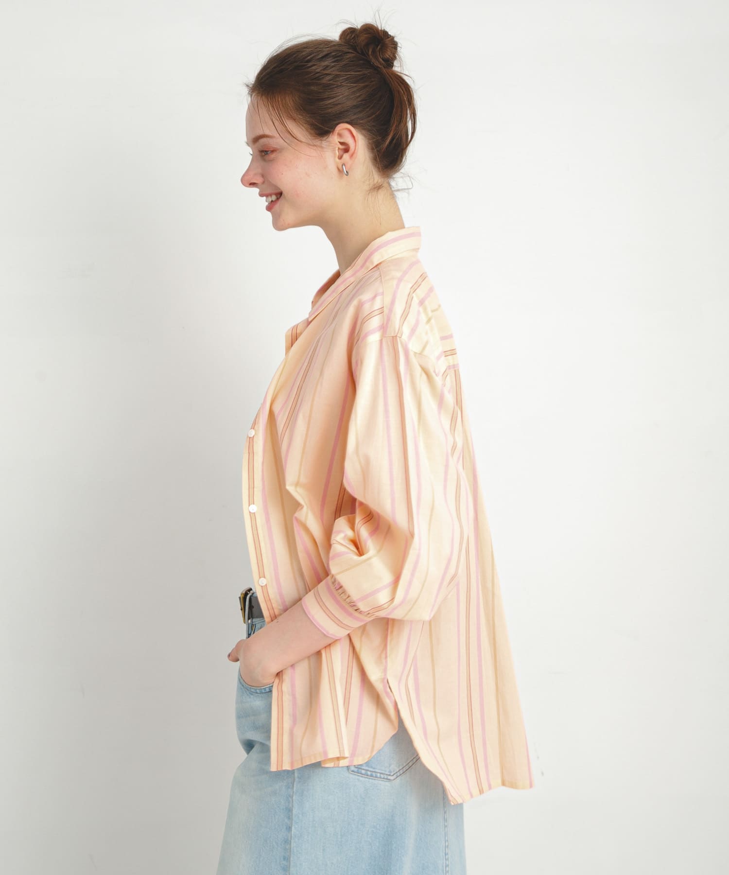 ピンクストライプ