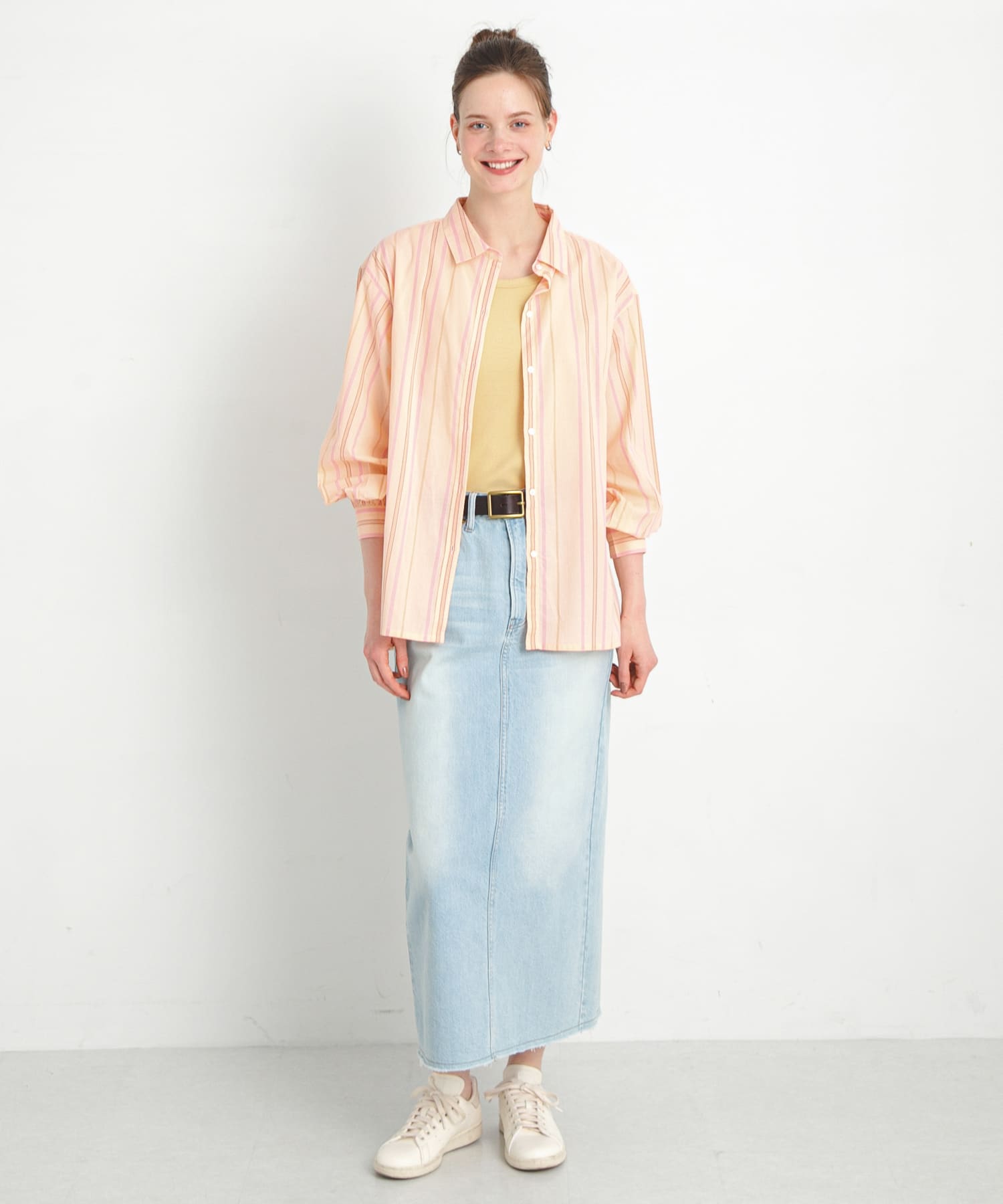 ピンクストライプ