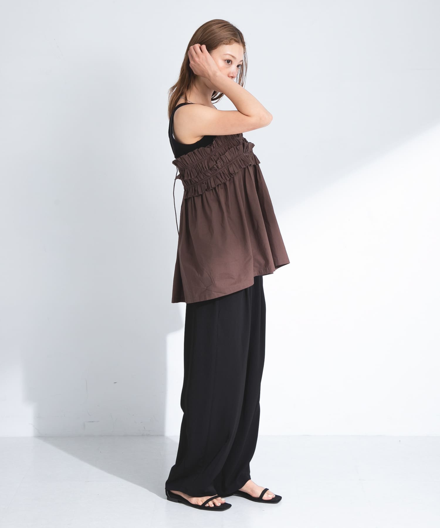 身長：166cm サイズ：FREE