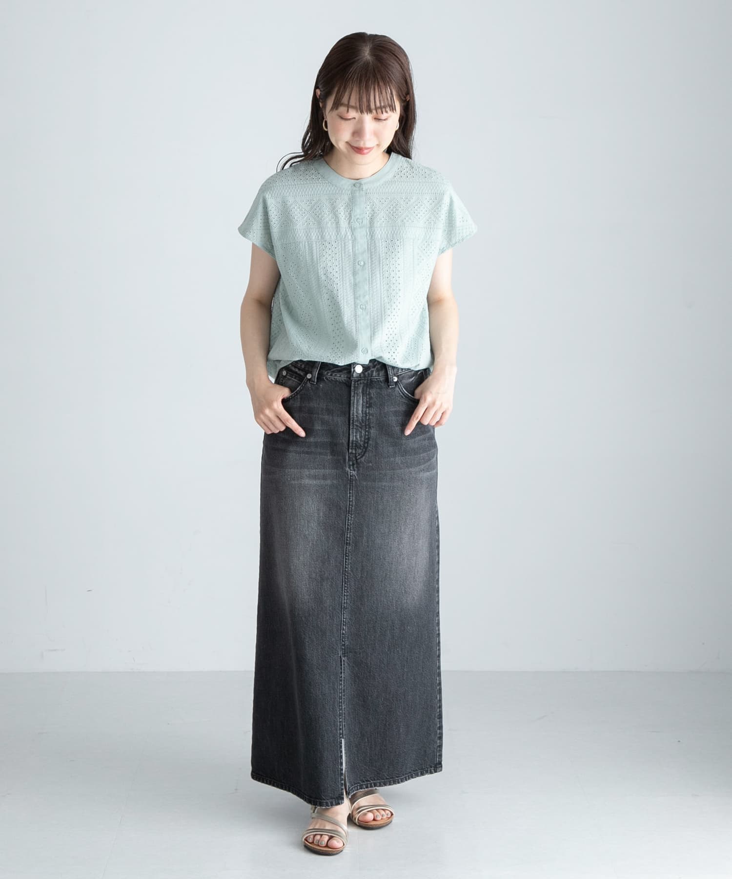 身長：165cm サイズ：FREE