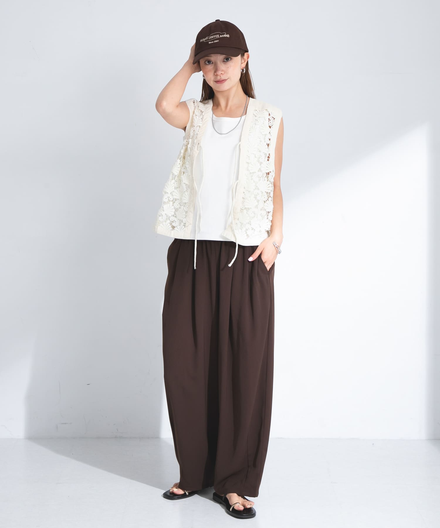 身長：166cm サイズ：FREE