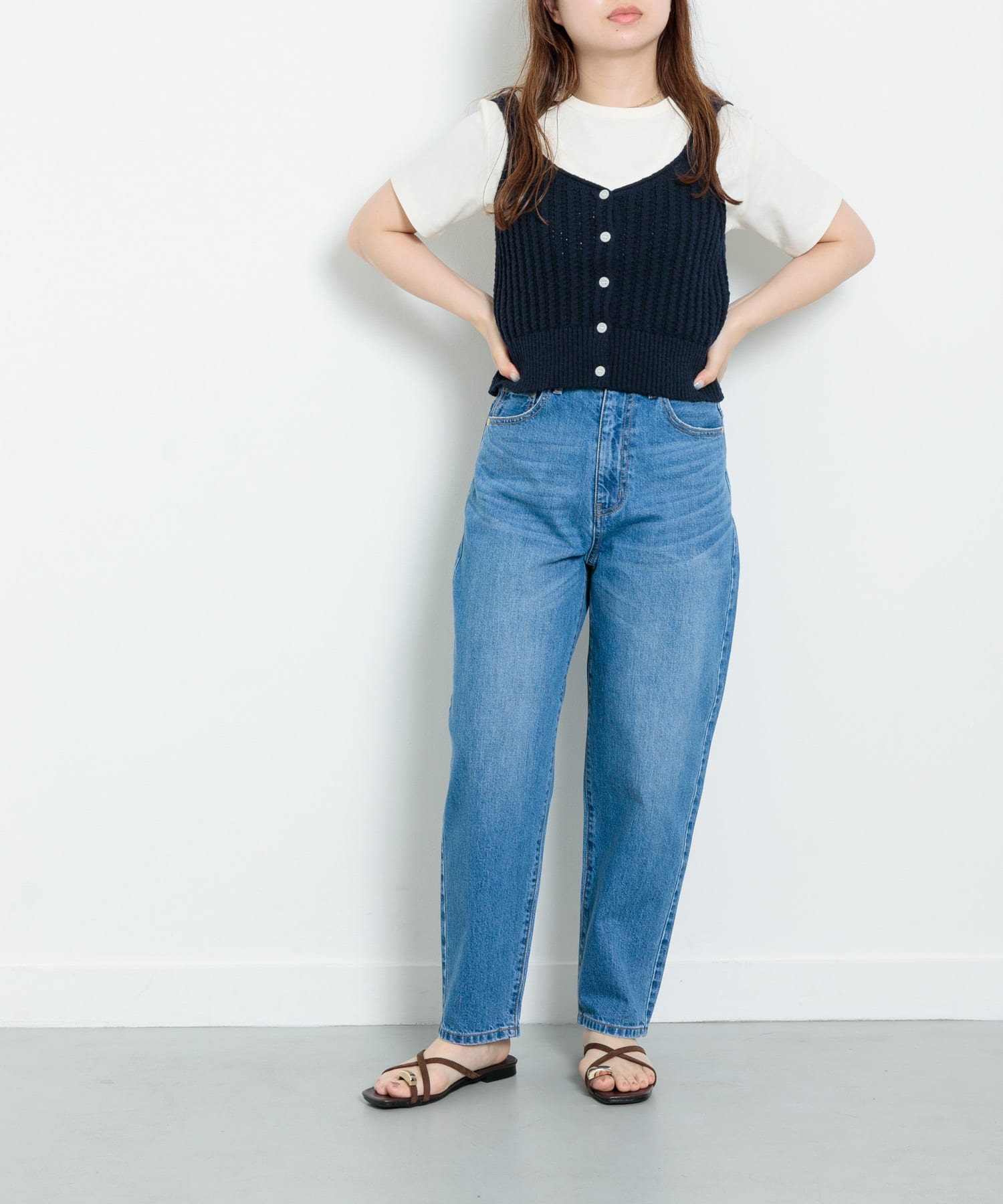 身長：153cm サイズ：34