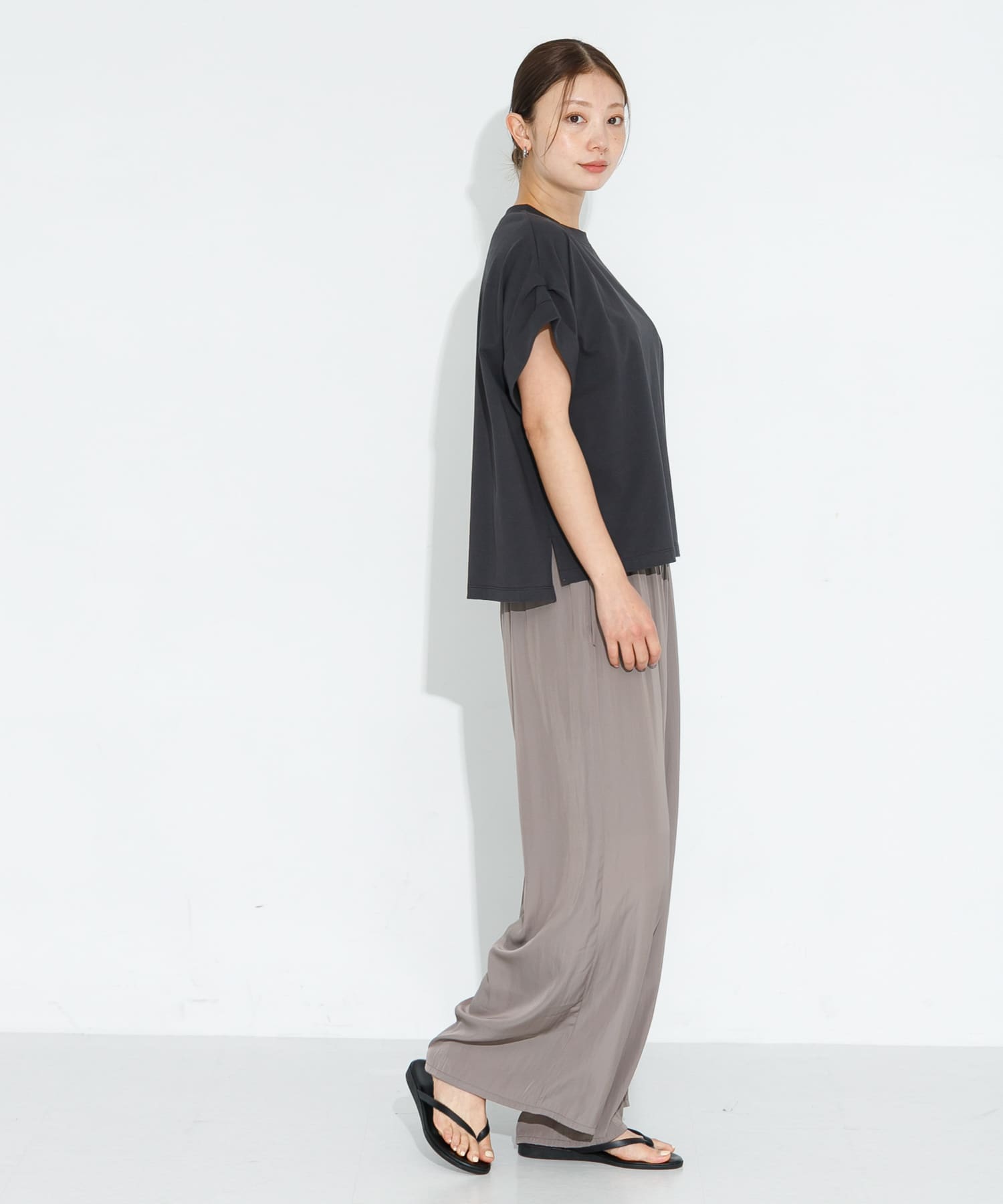 ビンテージワッシャーイージーパンツ(36 ベージュ): ボトム｜URBAN