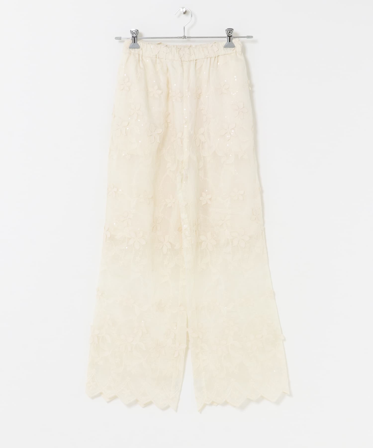 NaokoTakayamaスパンコールパンツ オフ 36