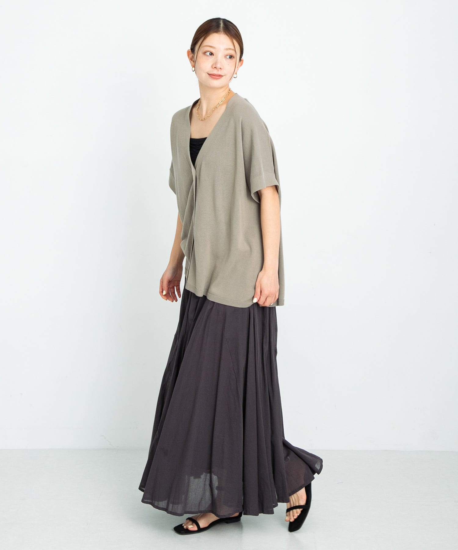 身長：166cm サイズ：FREE