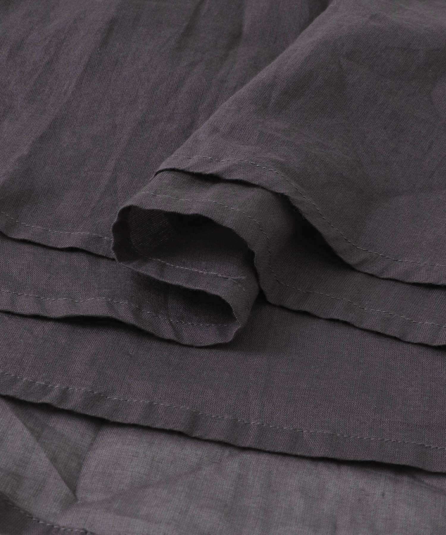 エアリーコットンボイルフレアスカート インクブラック FREE