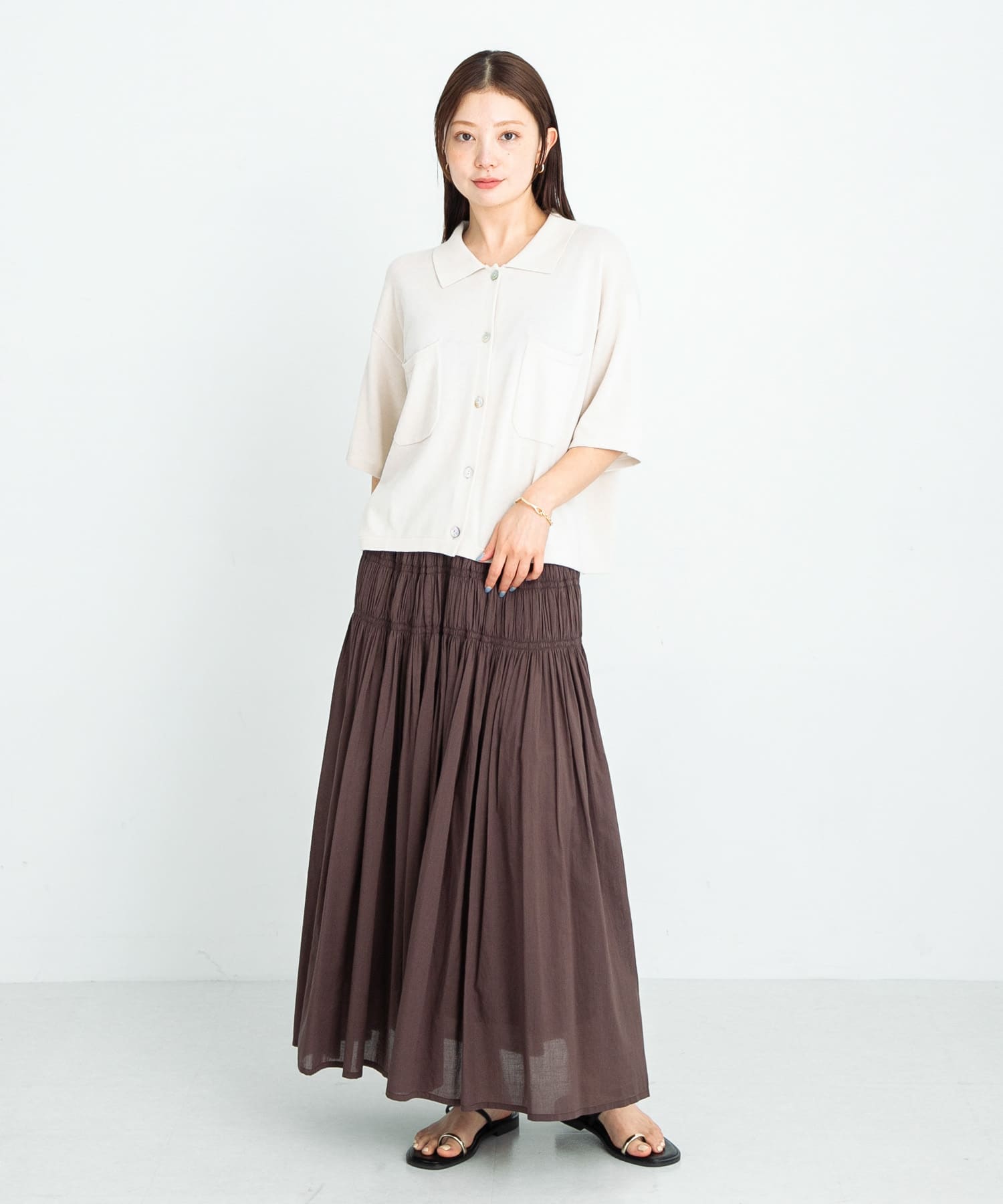 身長：166cm サイズ：FREE