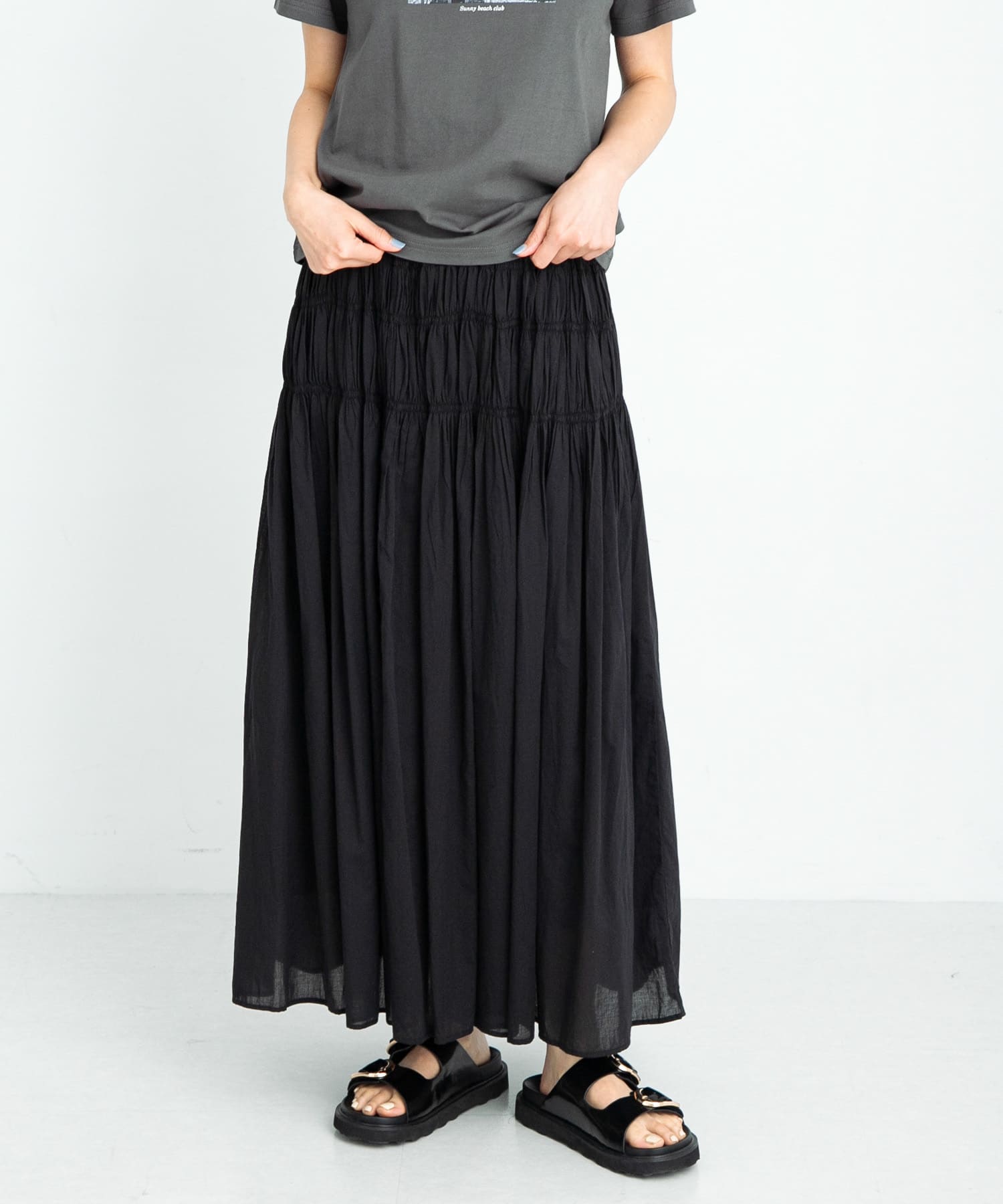 身長：166cm サイズ：FREE