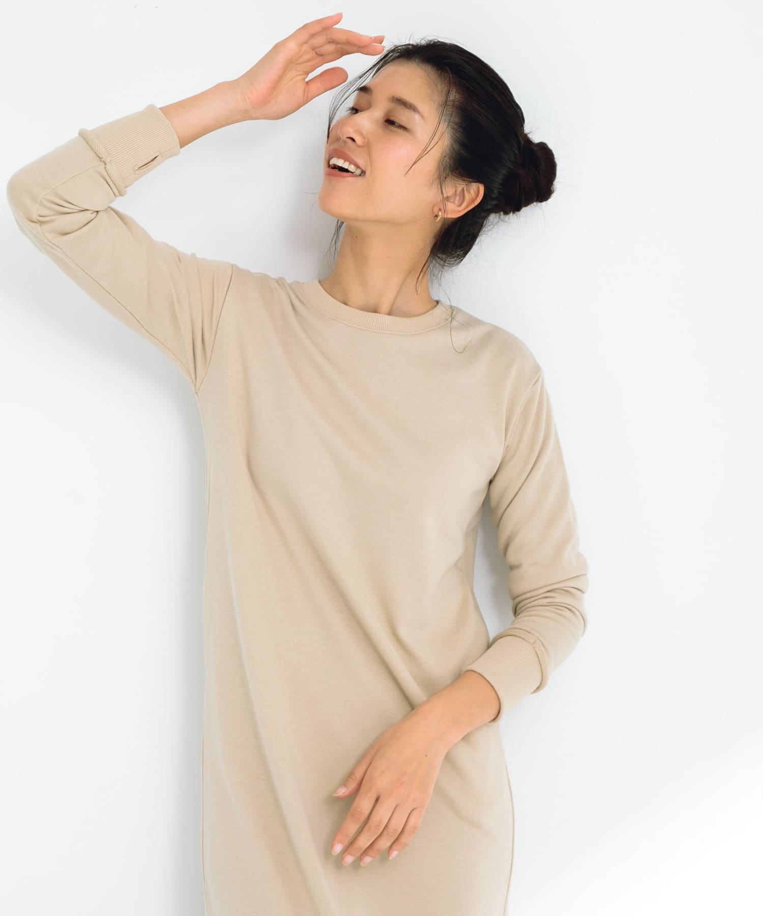 SLAB Sweat Comfort One-Piece(FREE チャコール): ワンピース｜URBAN