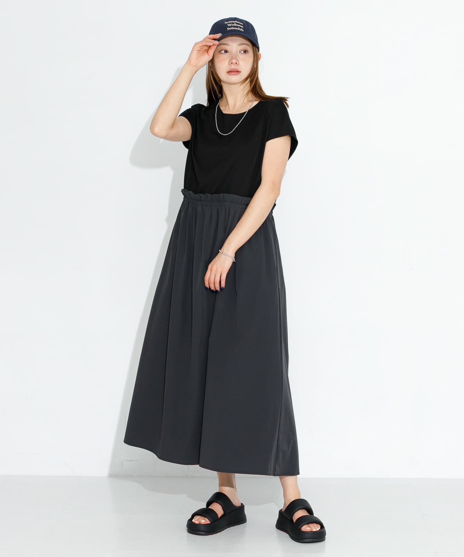 『吸水速乾/接触冷感』Breeze Fit ドッキングワンピース