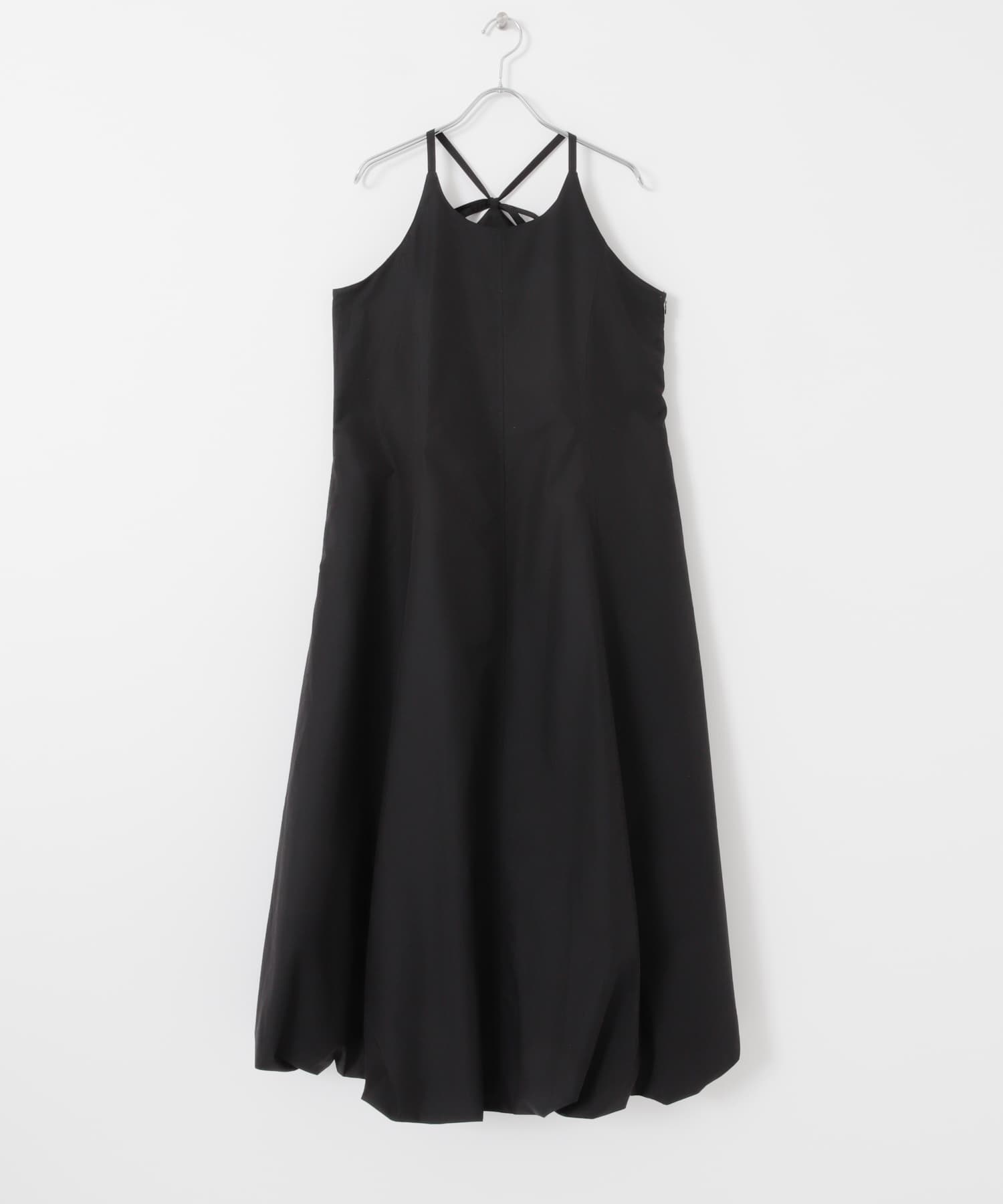 the barnnet キャミソールワンピース ブラック The barnnet ブラックキャミワンピース