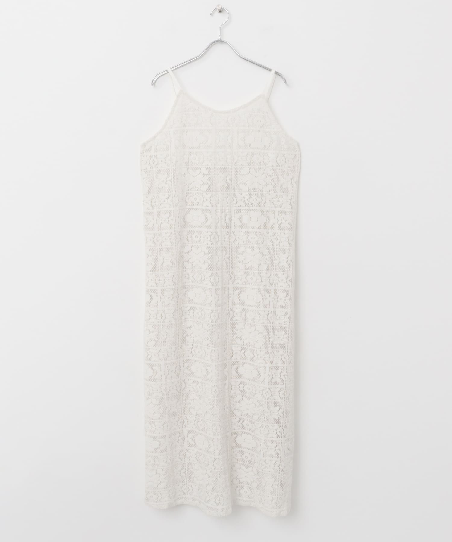 レースキャミワンピース オフ FREE