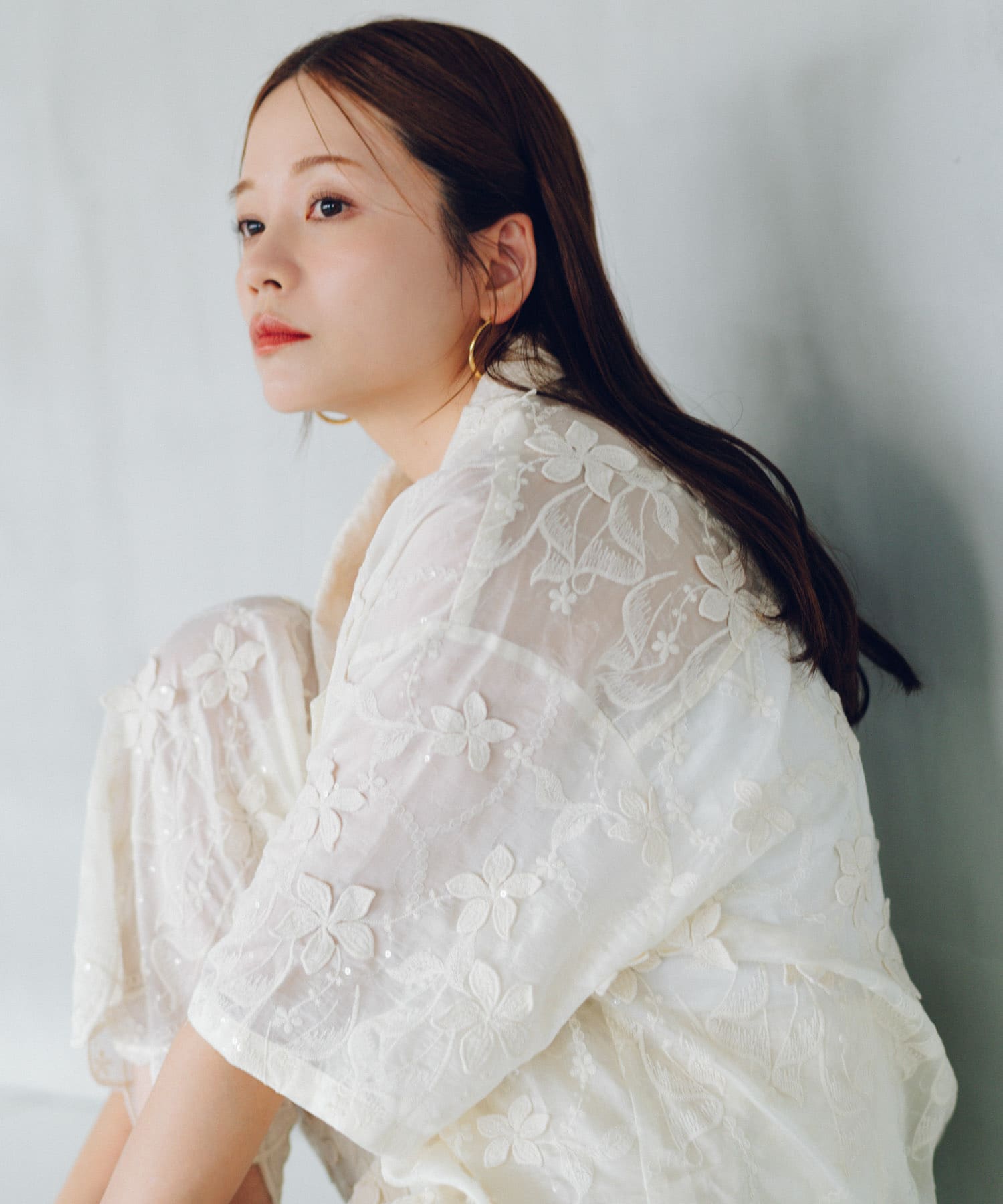 身長：155cm サイズ：FREE