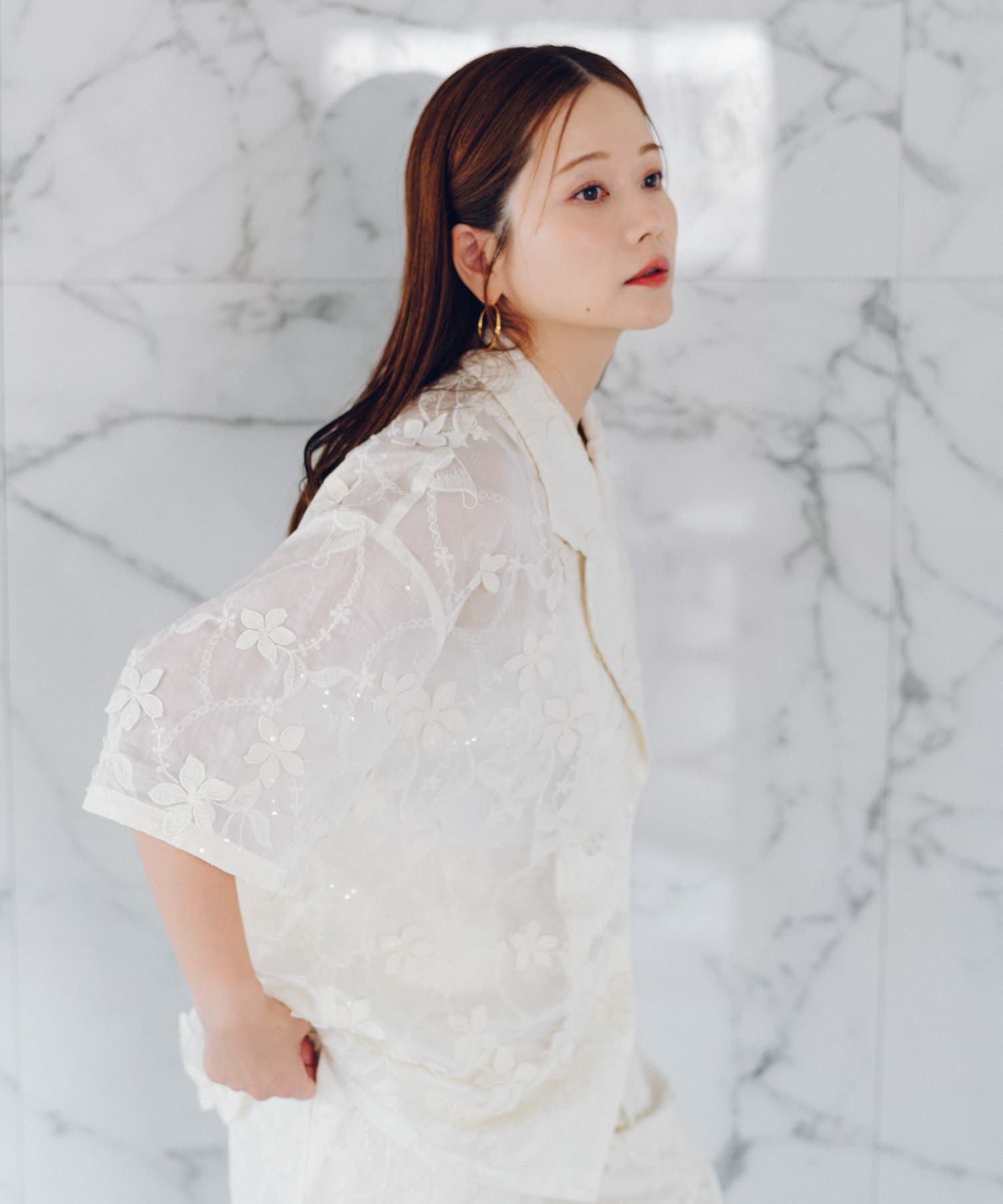 身長：155cm サイズ：FREE