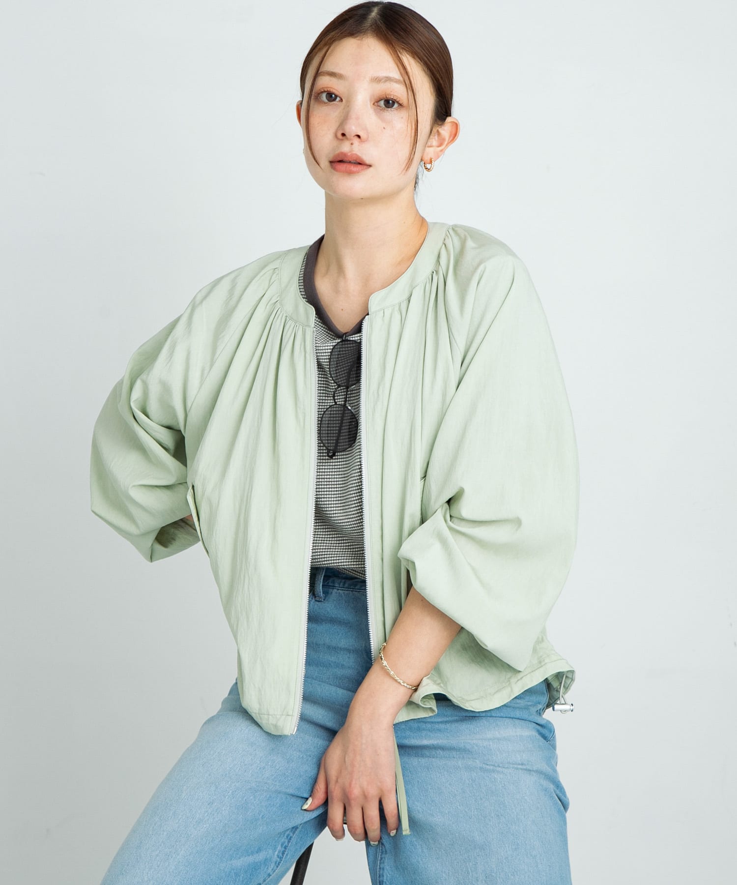 身長：166cm サイズ：FREE