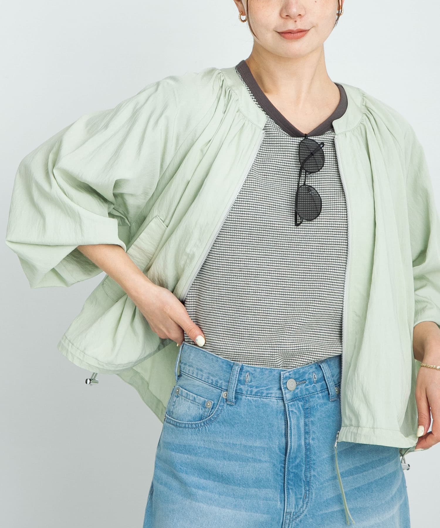 身長：166cm サイズ：FREE