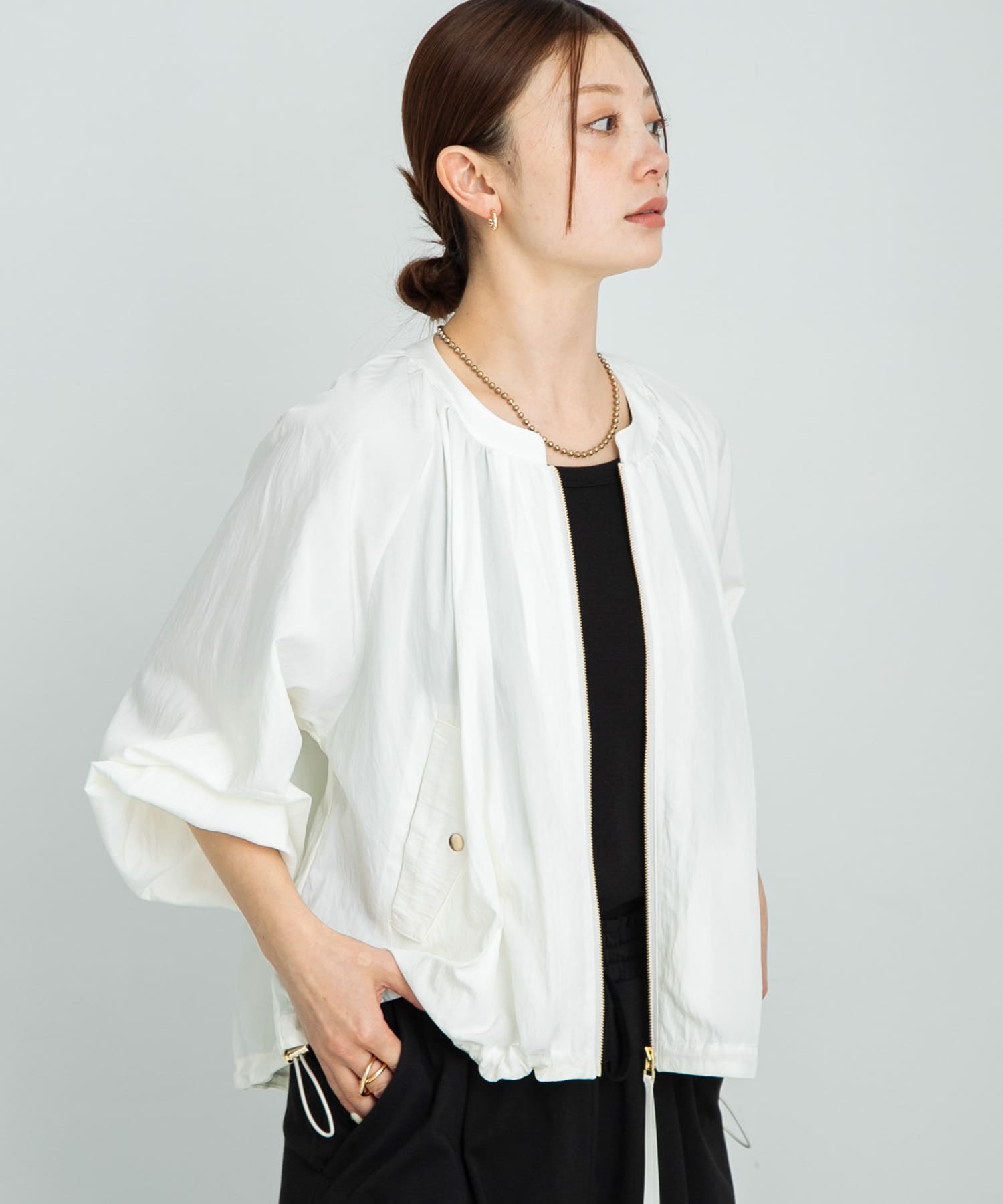 身長：166cm サイズ：FREE