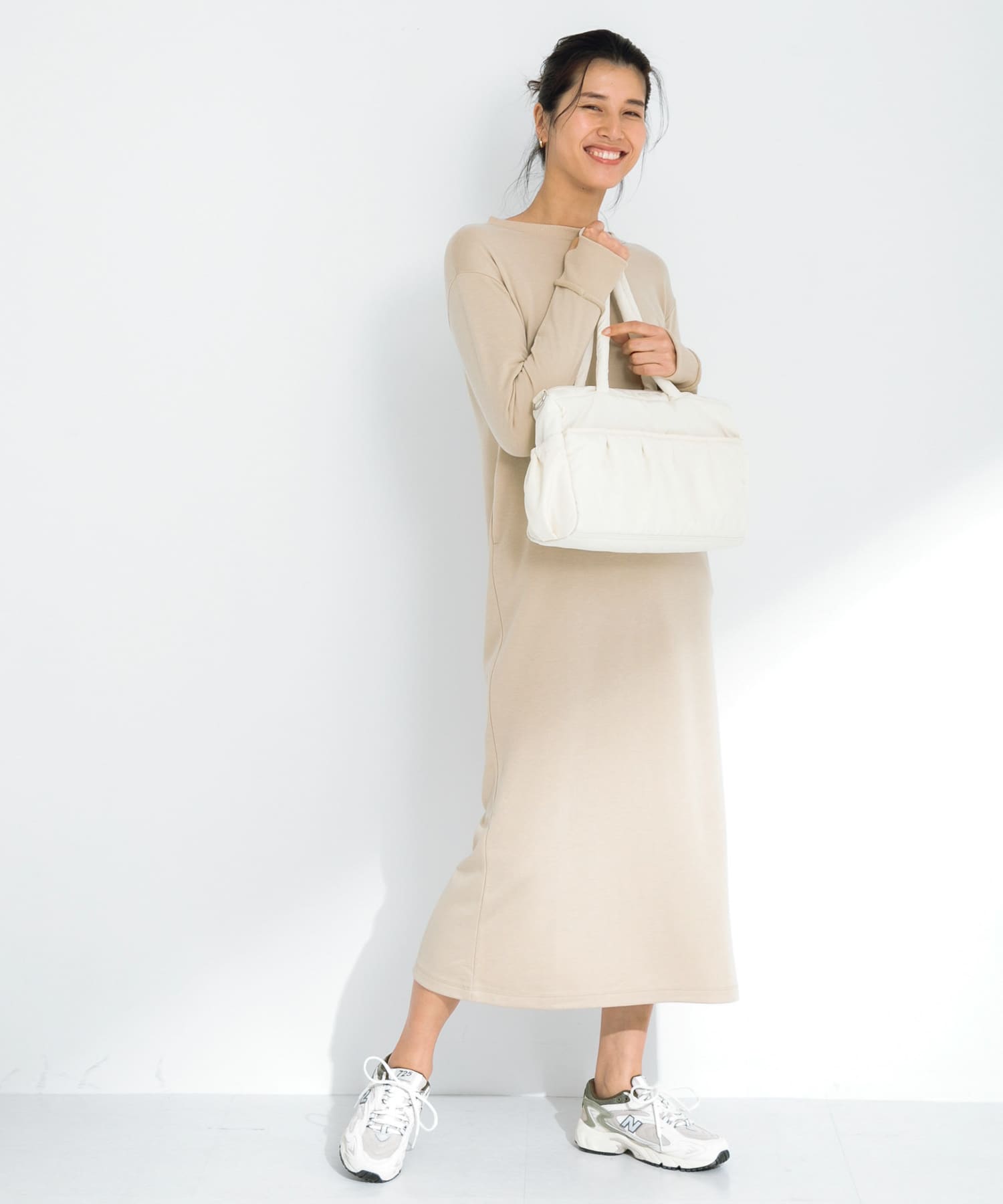 SLAB　2wayPuffBostonBag オフ one