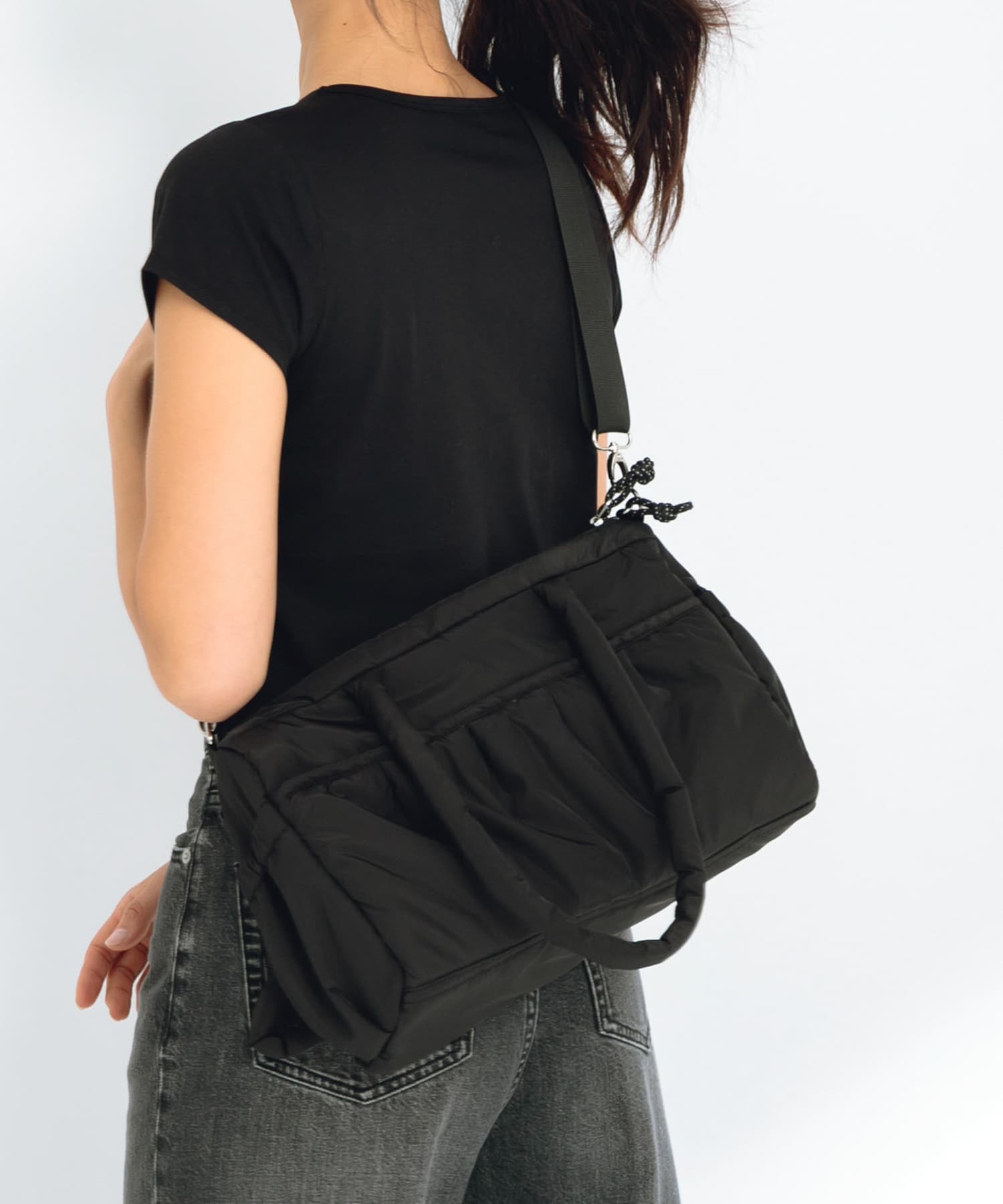 SLAB　2wayPuffBostonBag ブラック one