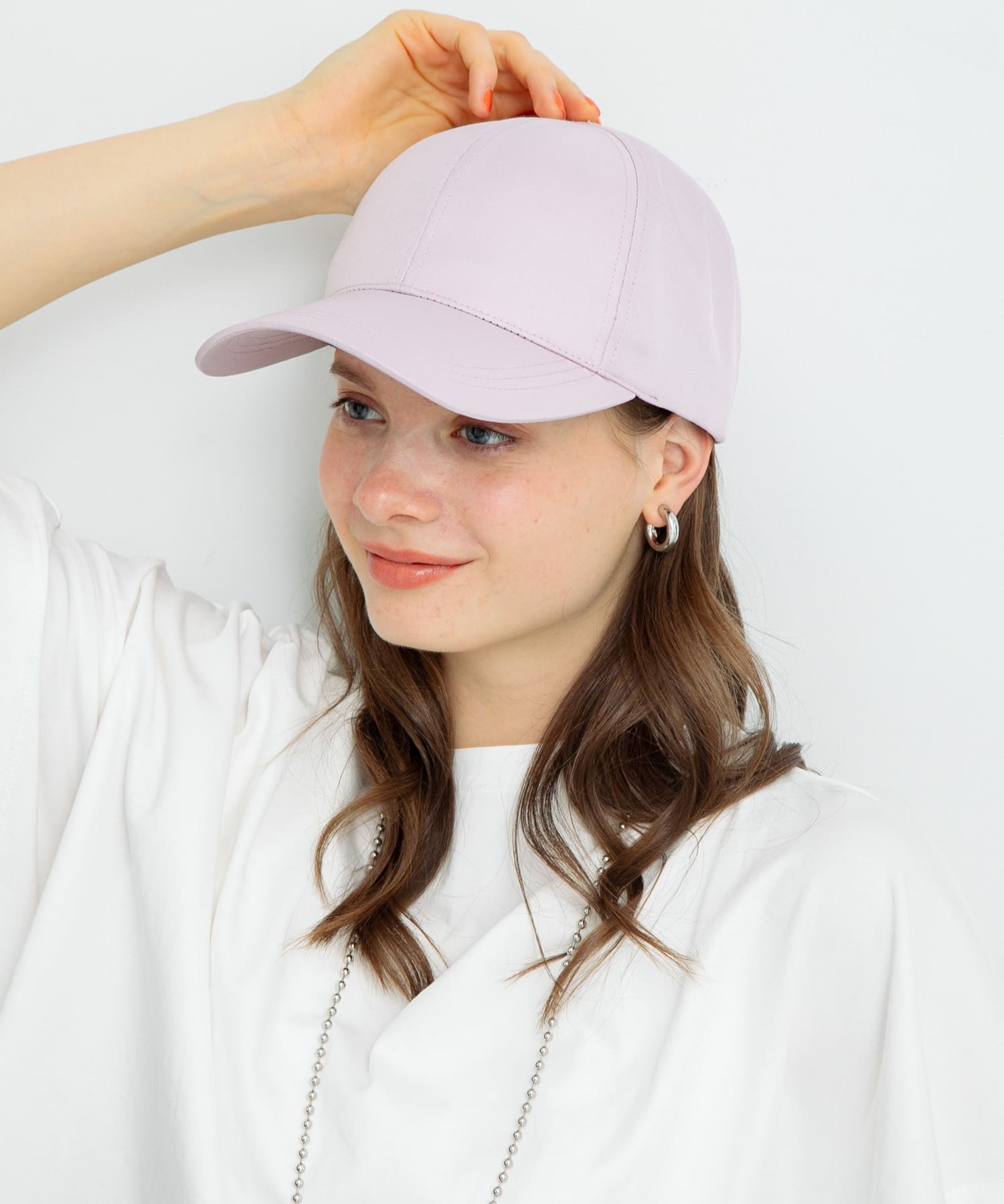 UVCUTバックリボンキャップ