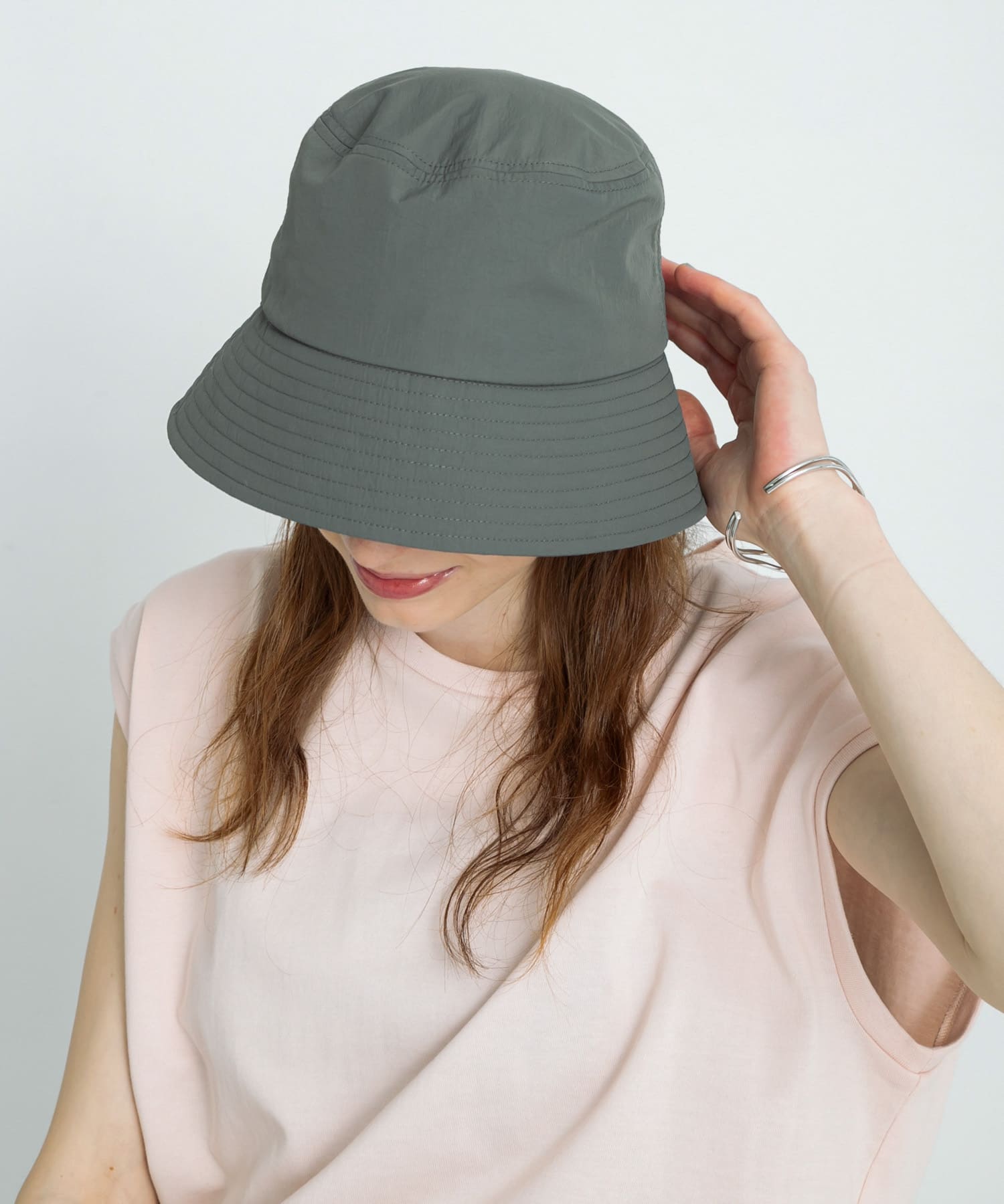サンシェード付2WAYハット