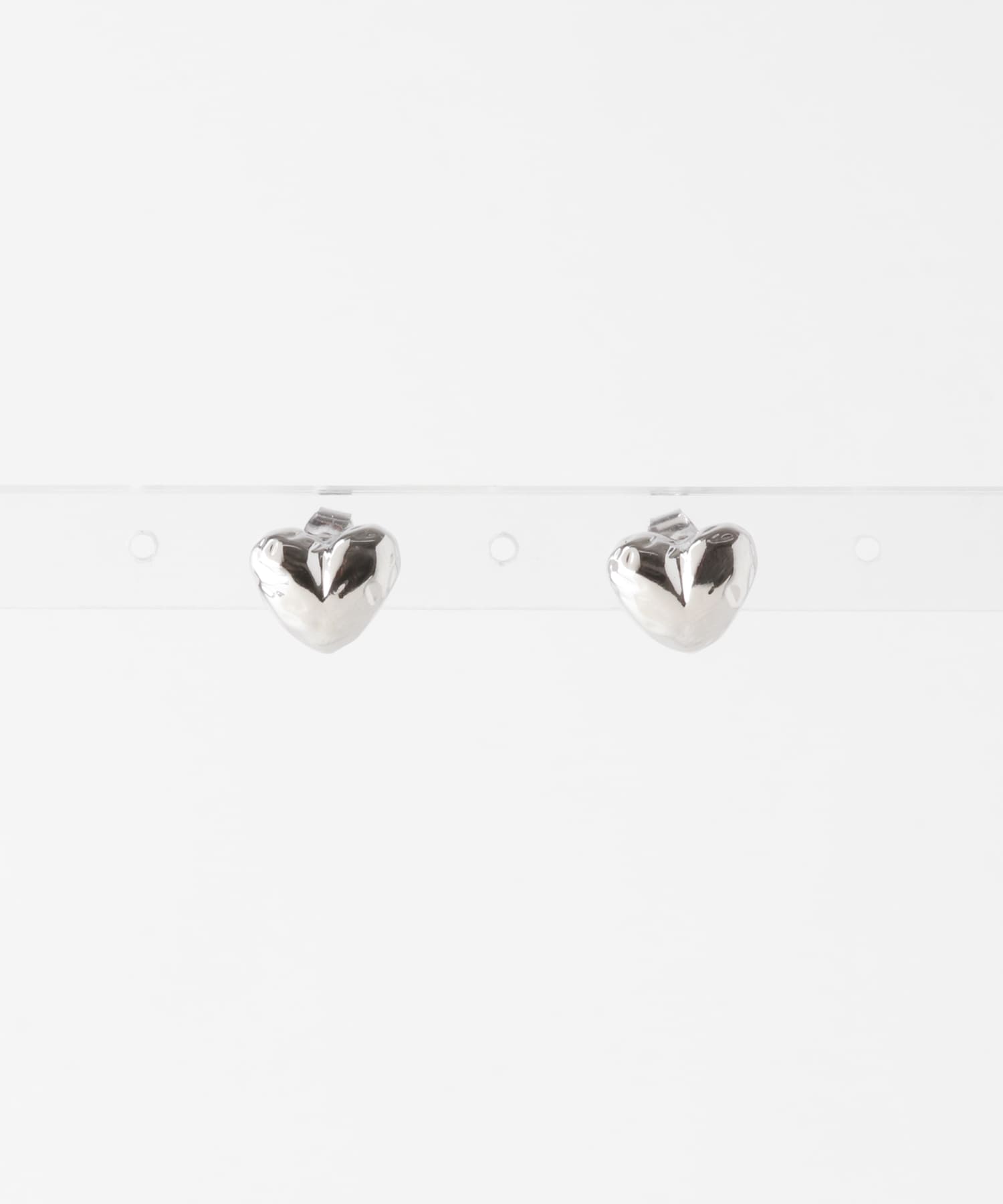 ハートピアス シルバー one