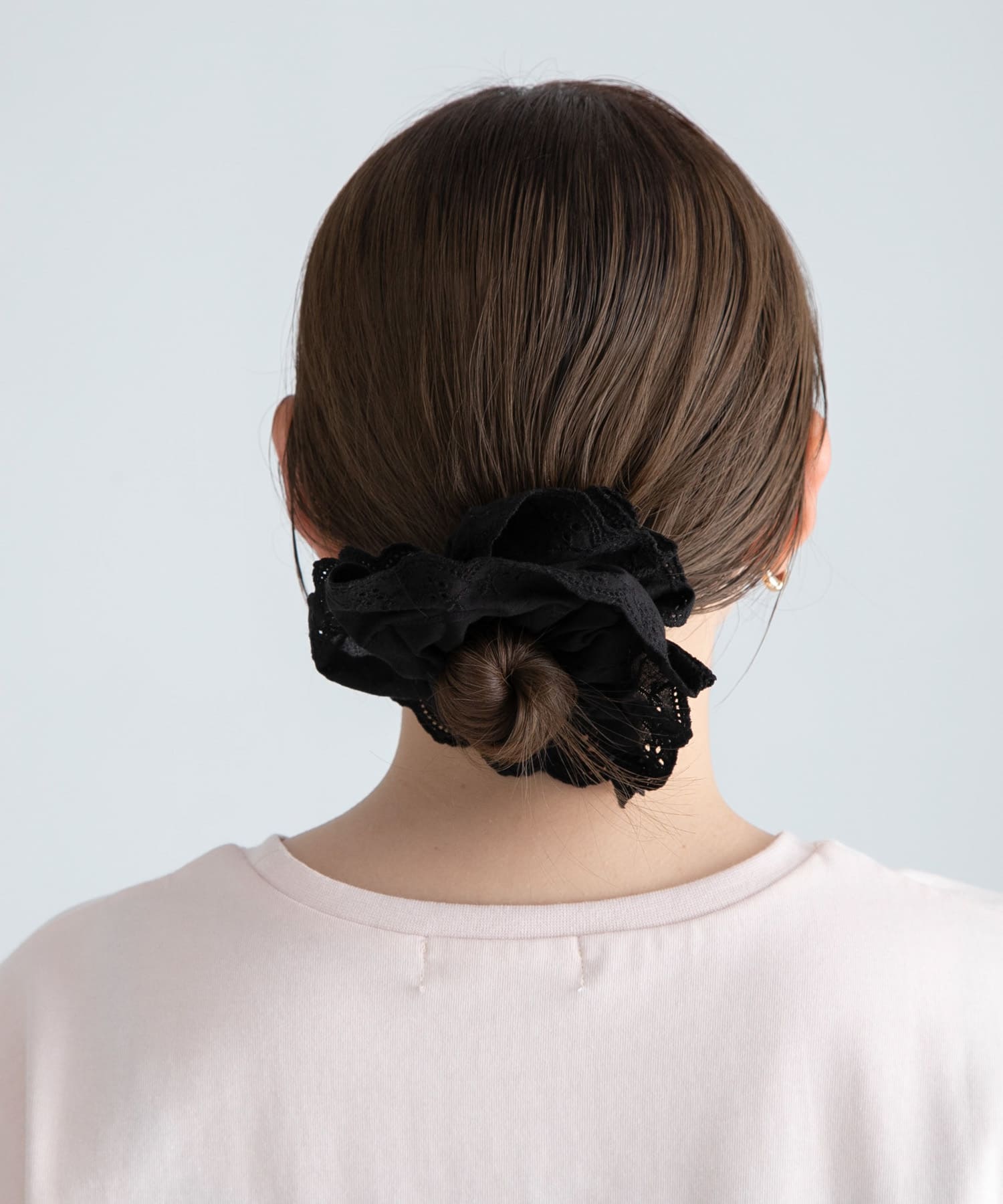 コットンレースシュシュ