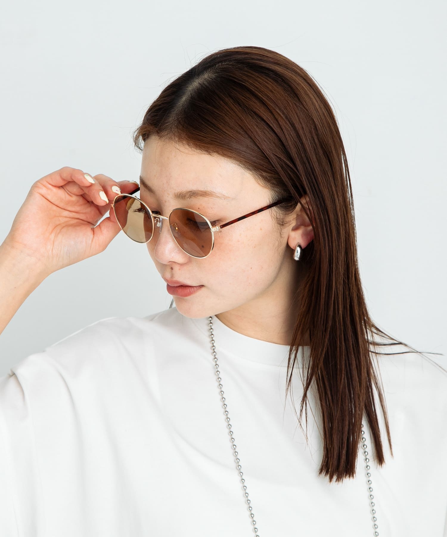 FEEL LIFE メタルフレームサングラス