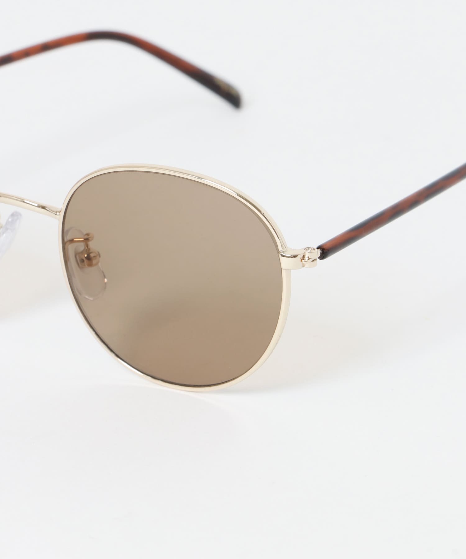 FEEL LIFE メタルフレームサングラス ブラウン one