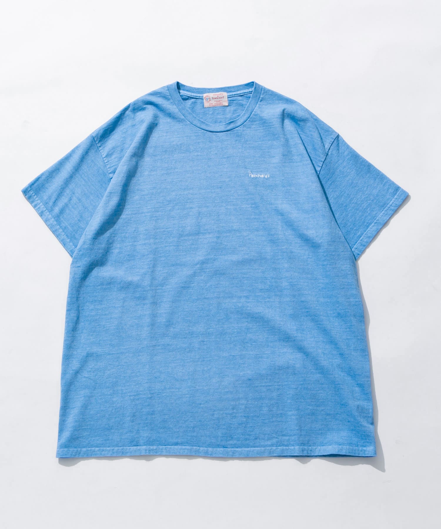 『別注』PENNEYS×Sonny Label　ピグメントショートスリーブTシャツ ブルー one