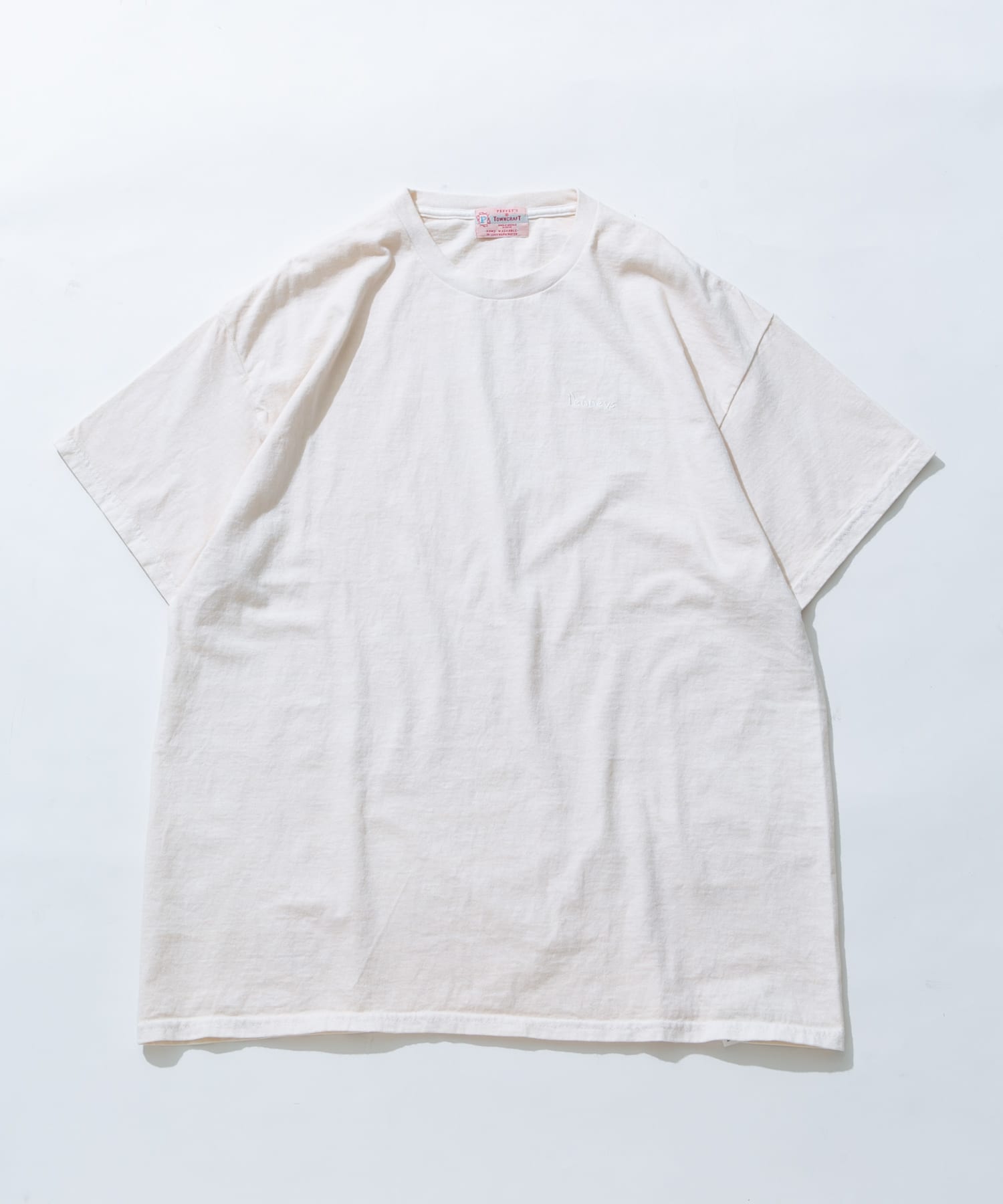 『別注』PENNEYS×Sonny Label　ピグメントショートスリーブTシャツ オフ one