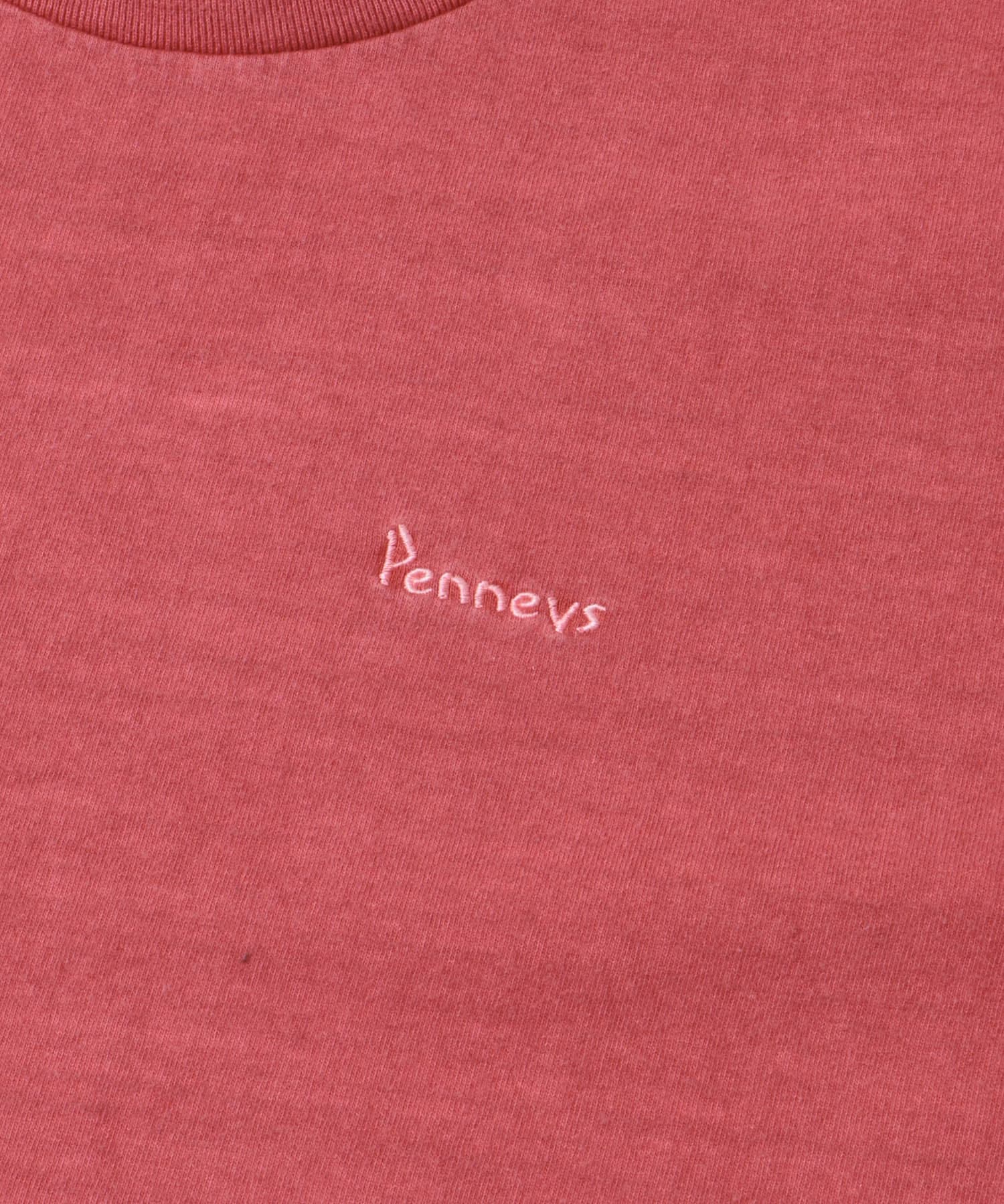 『別注』PENNEYS×Sonny Label　ピグメントショートスリーブTシャツ レッド one