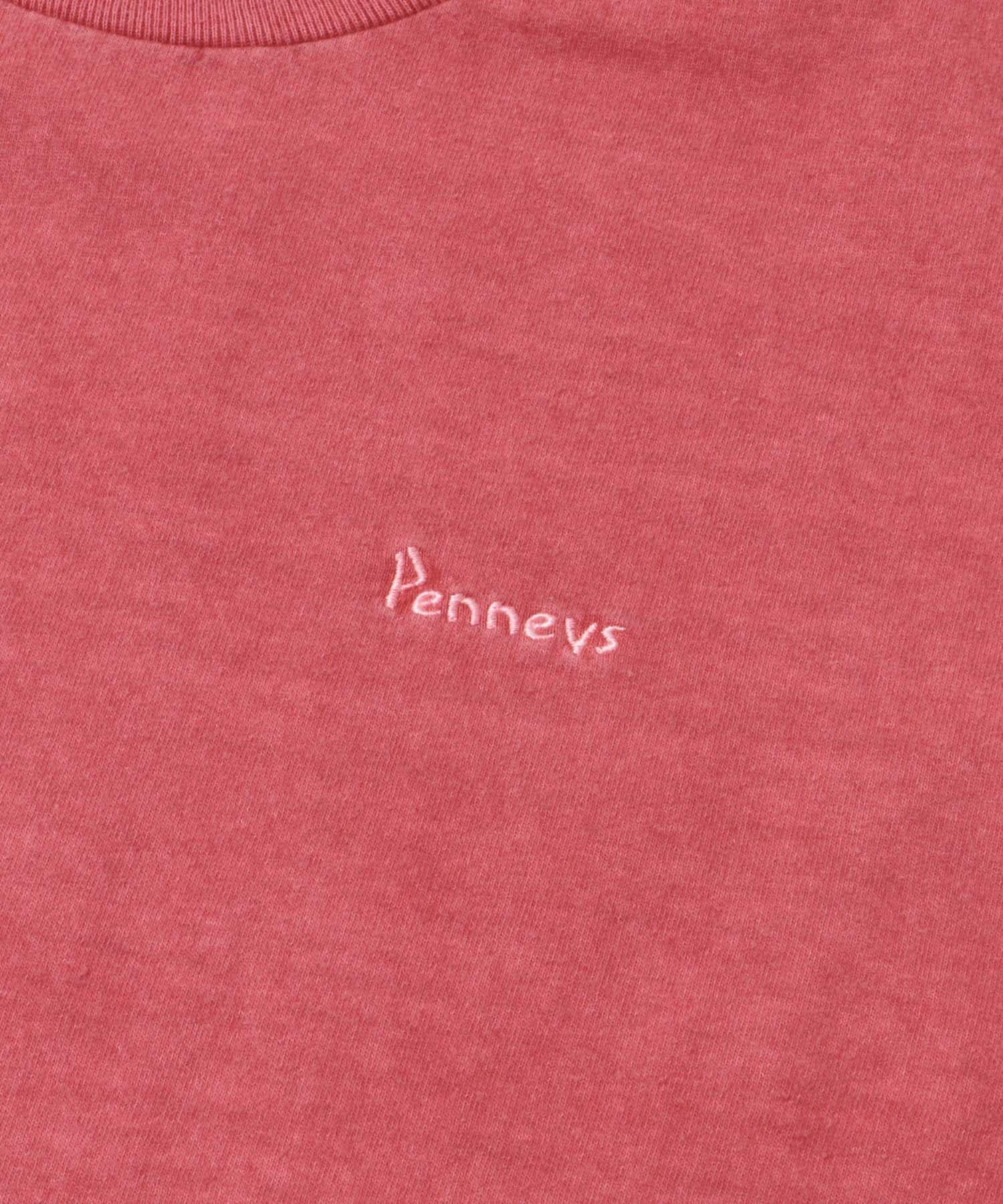 『別注』PENNEYS×Sonny Label　ピグメントロングスリーブTシャツ レッド one