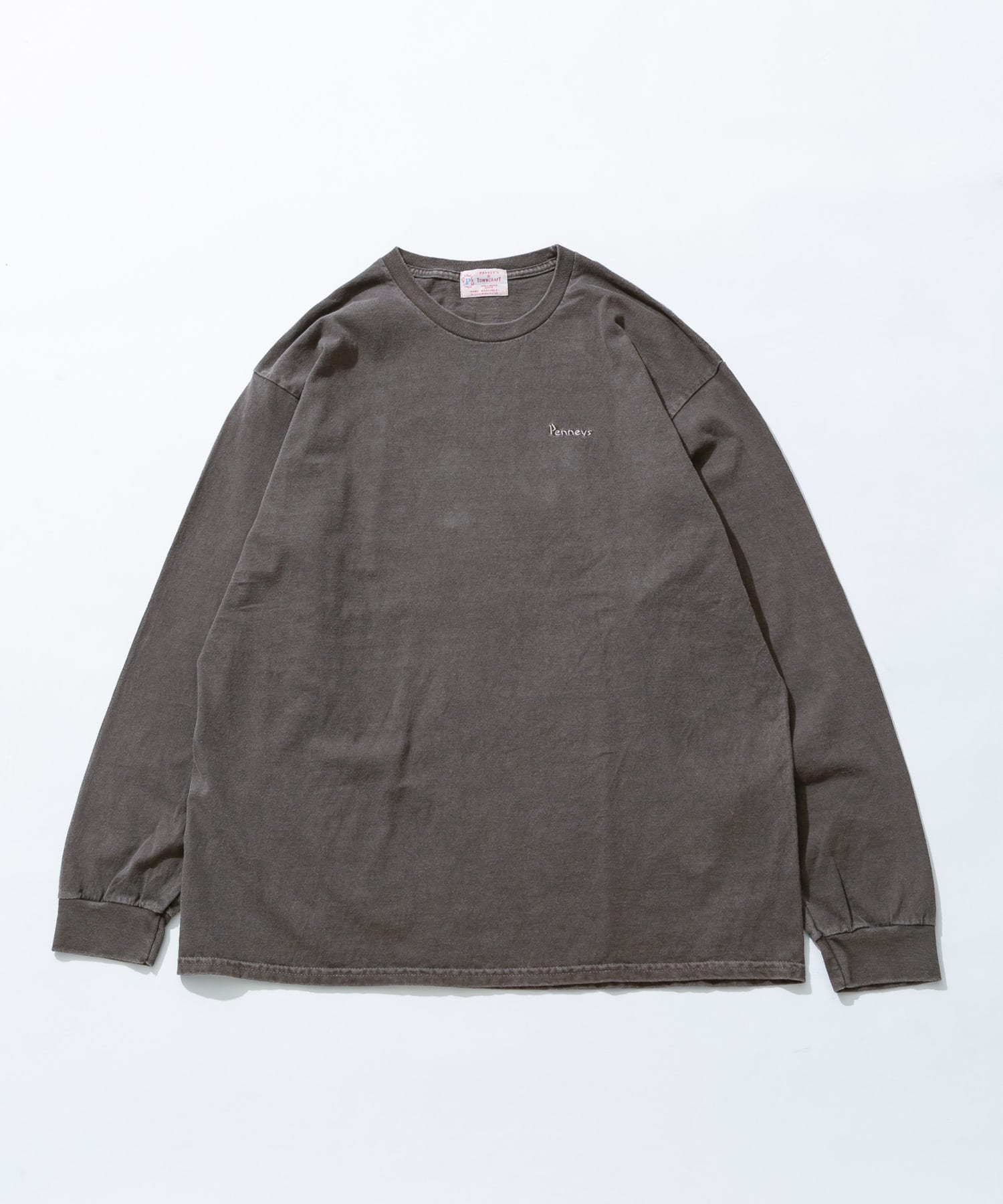『別注』PENNEYS×Sonny Label　ピグメントロングスリーブTシャツ ブラック one
