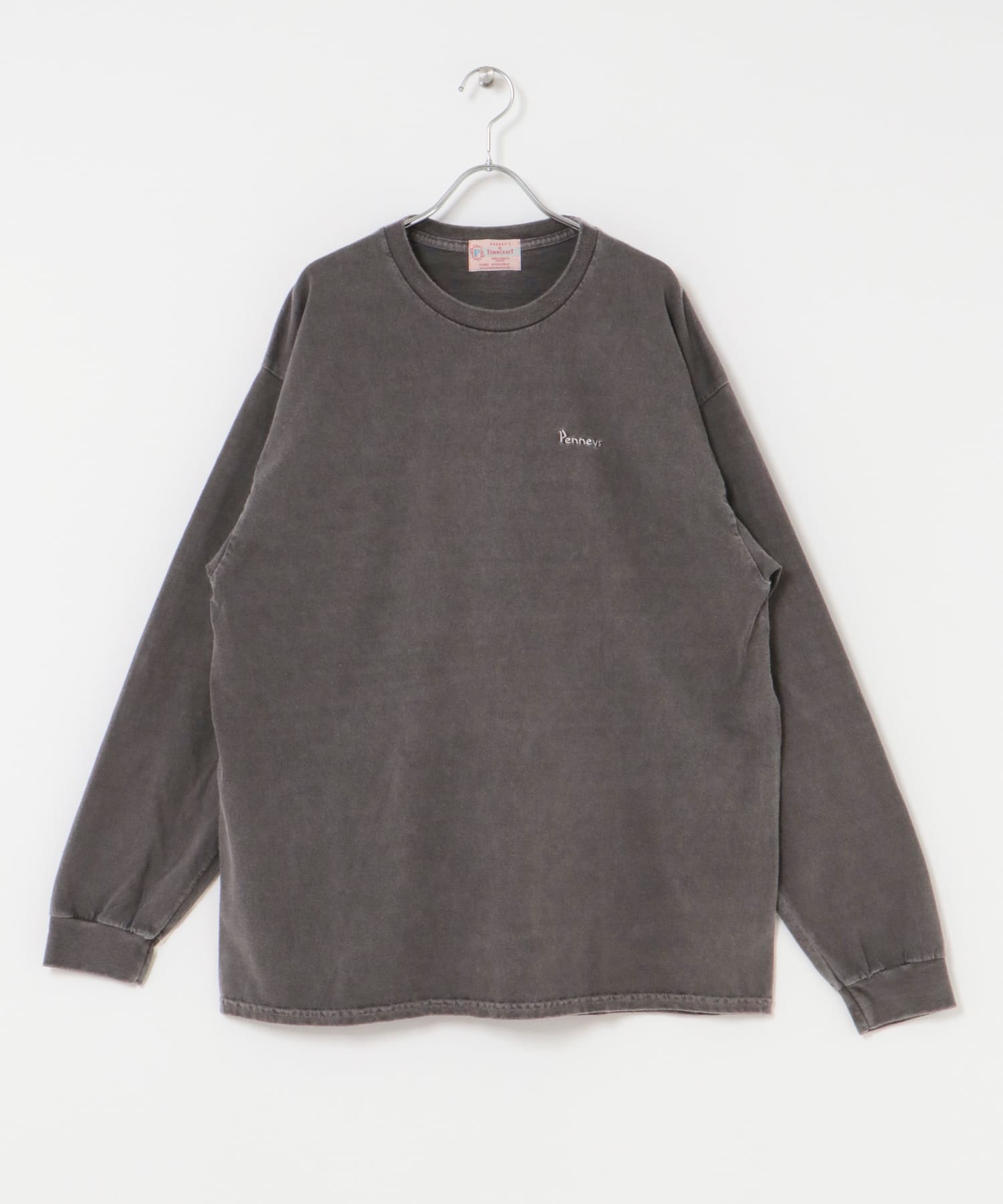 『別注』PENNEYS×Sonny Label　ピグメントロングスリーブTシャツ ブラック one