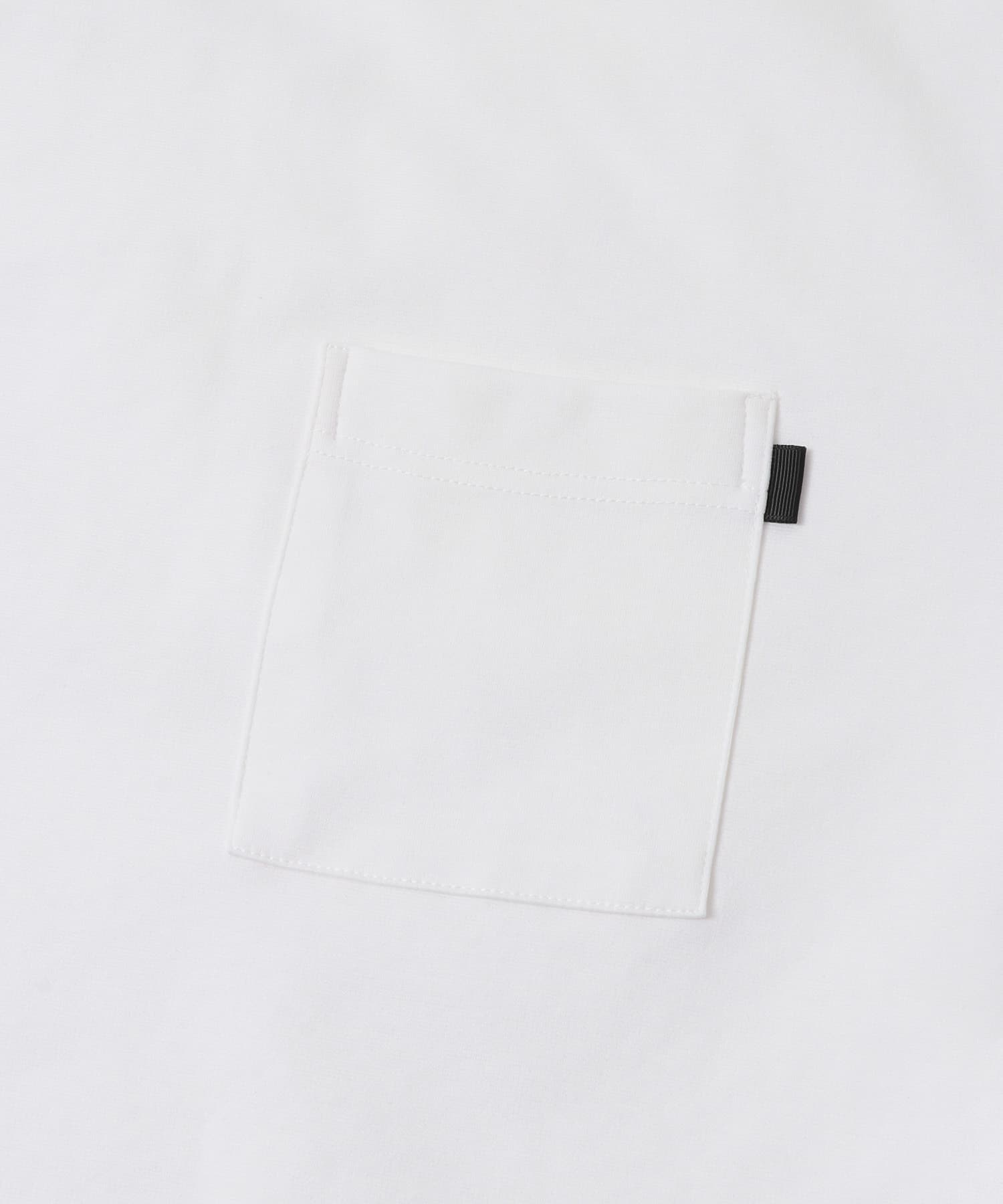 ポンチポケット付ロングスリーブTシャツ ホワイト M