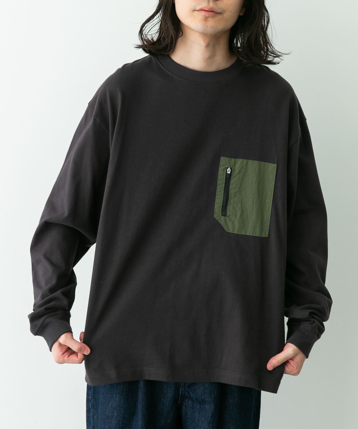 身長：173cm サイズ：L