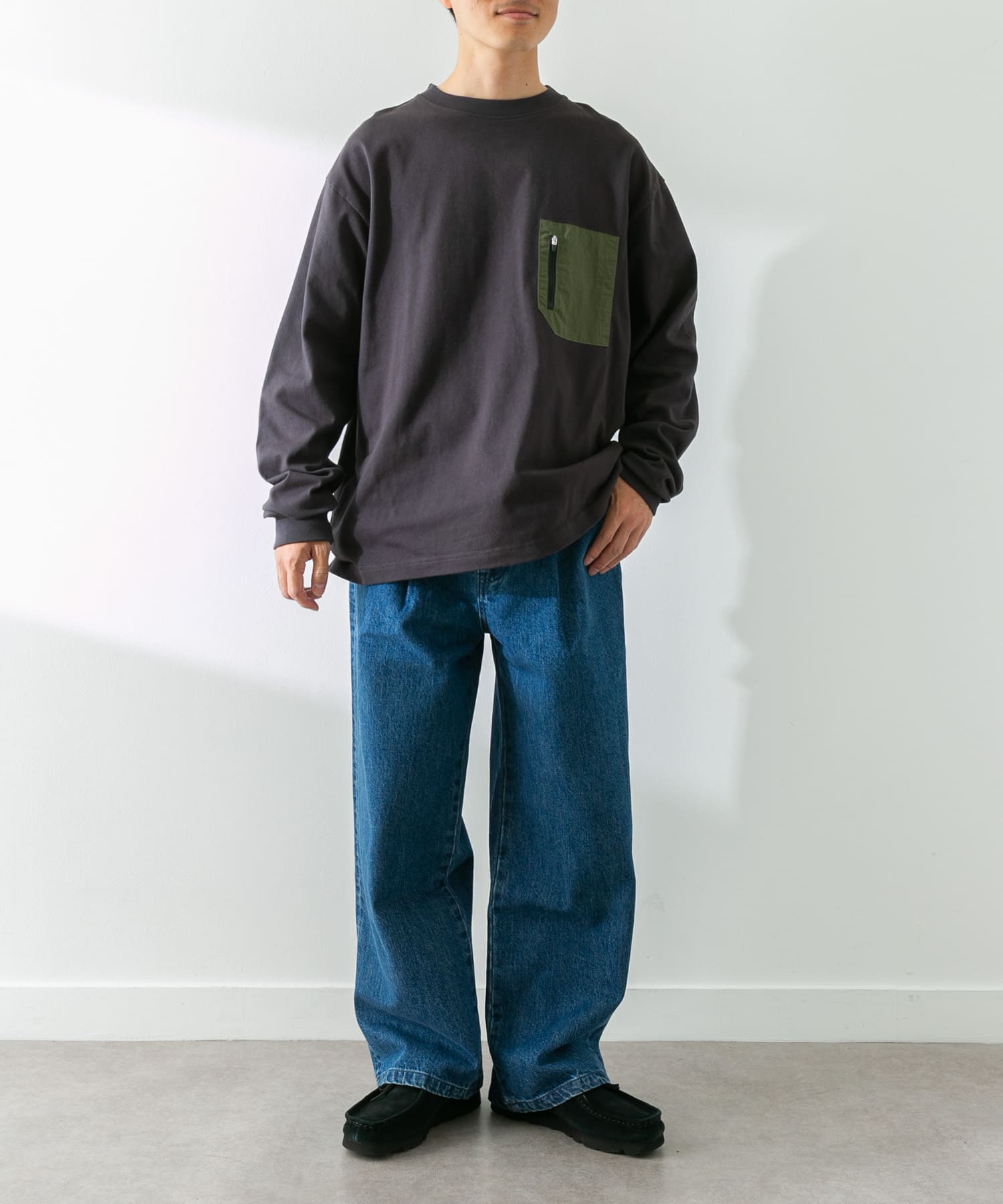 身長：170cm 体重：60kg サイズ：L