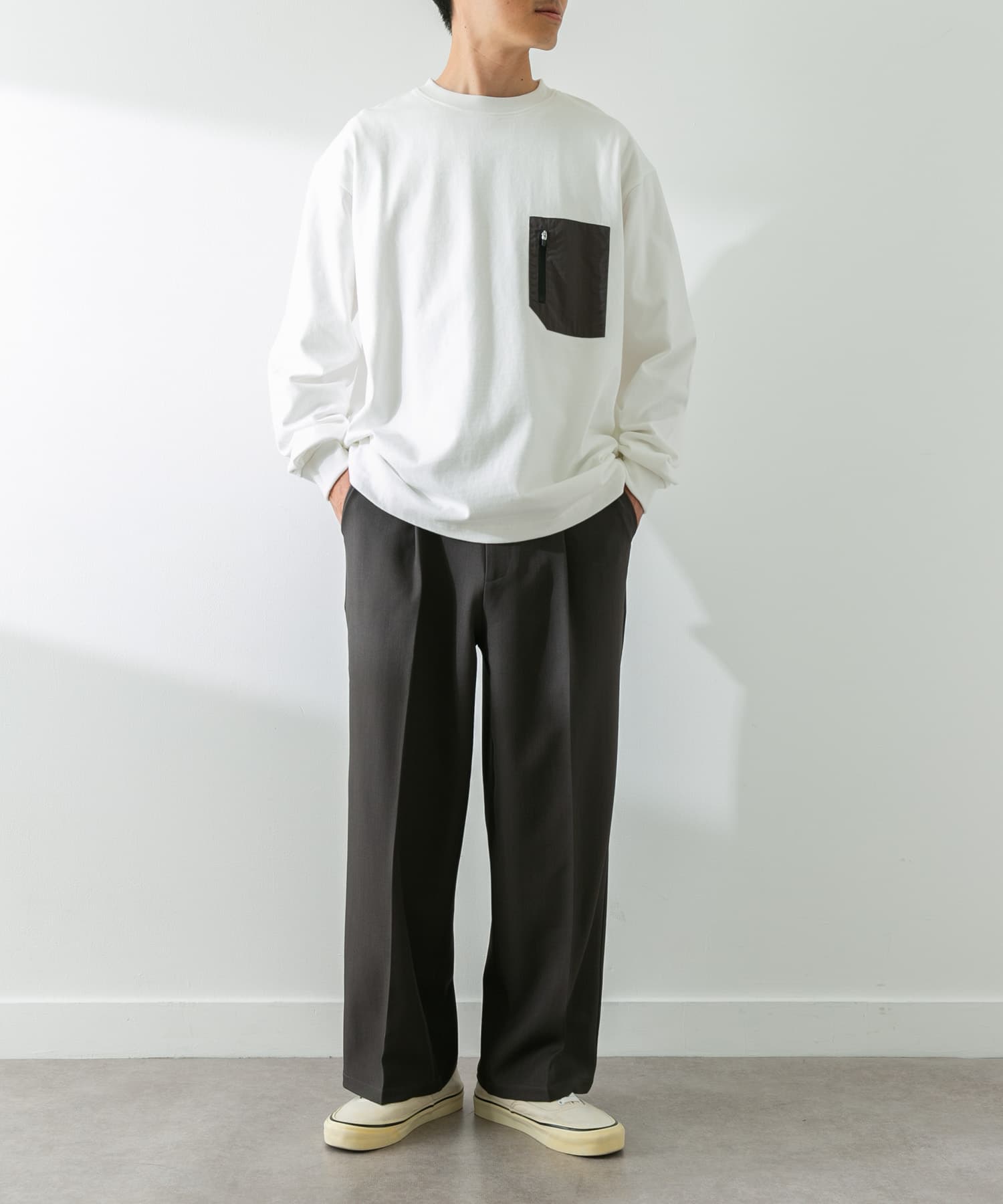 身長：170cm 体重：60kg サイズ：L