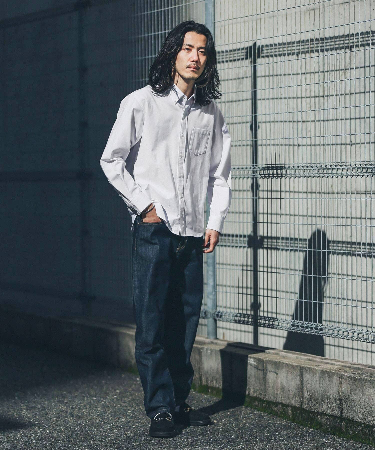 身長：180cm 体重：60kg サイズ：L