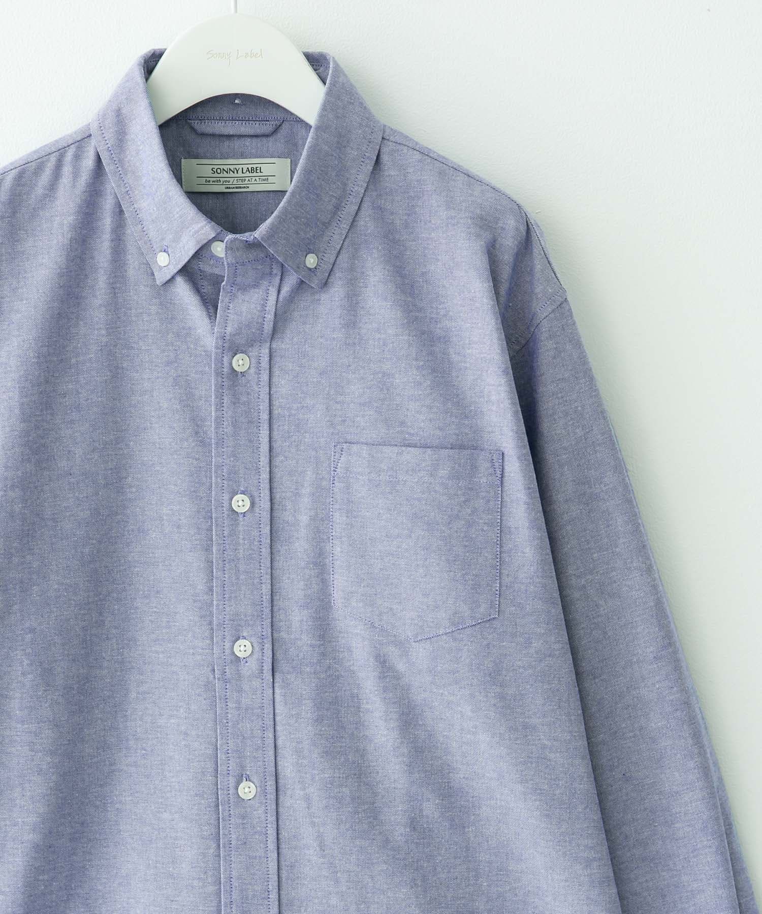 抗菌オックスボタンダウン長袖シャツ