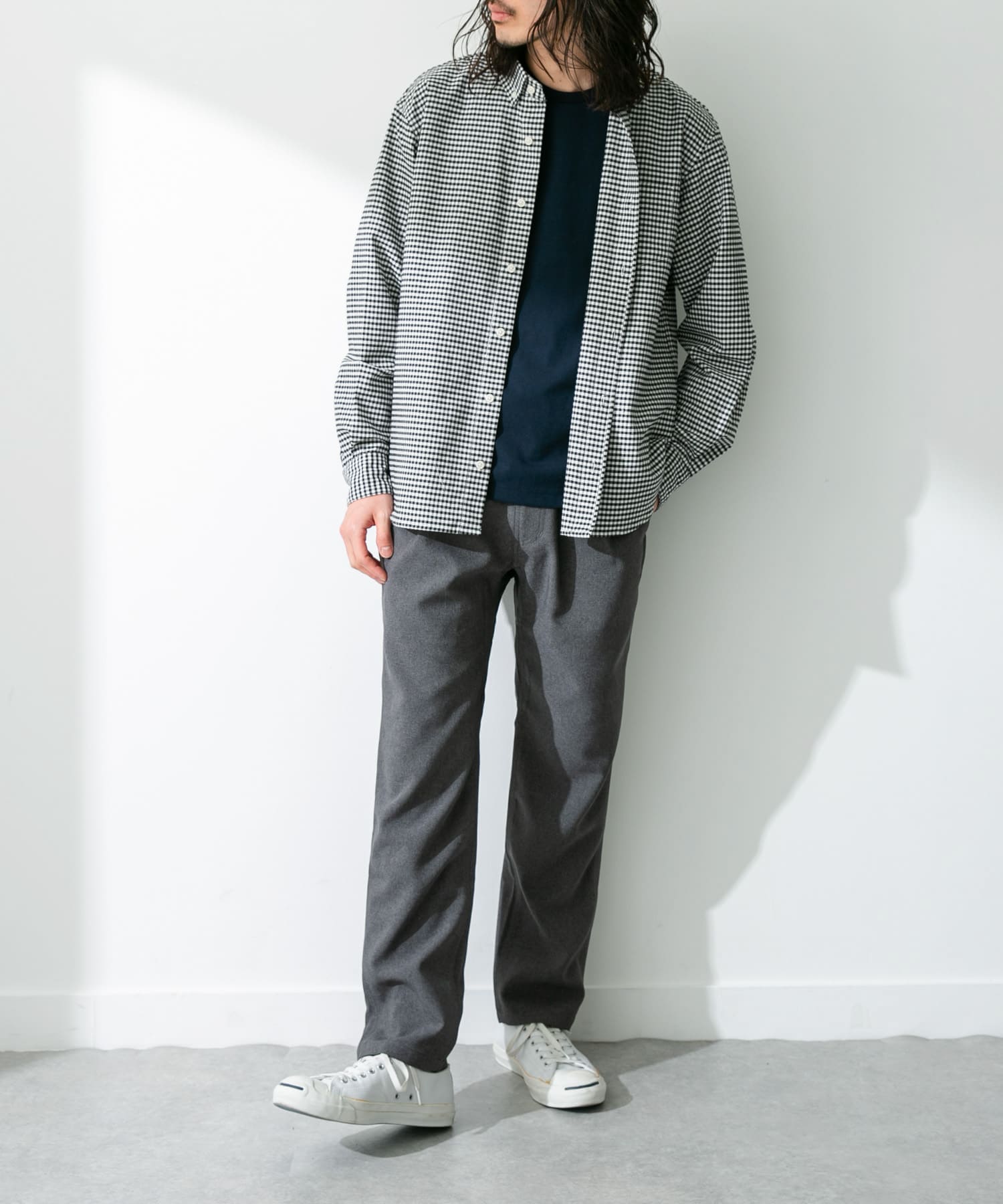 身長：180cm 体重：60kg サイズ：L