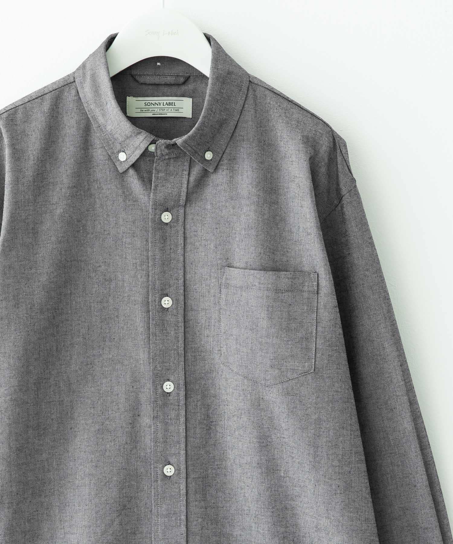 抗菌オックスボタンダウン長袖シャツ