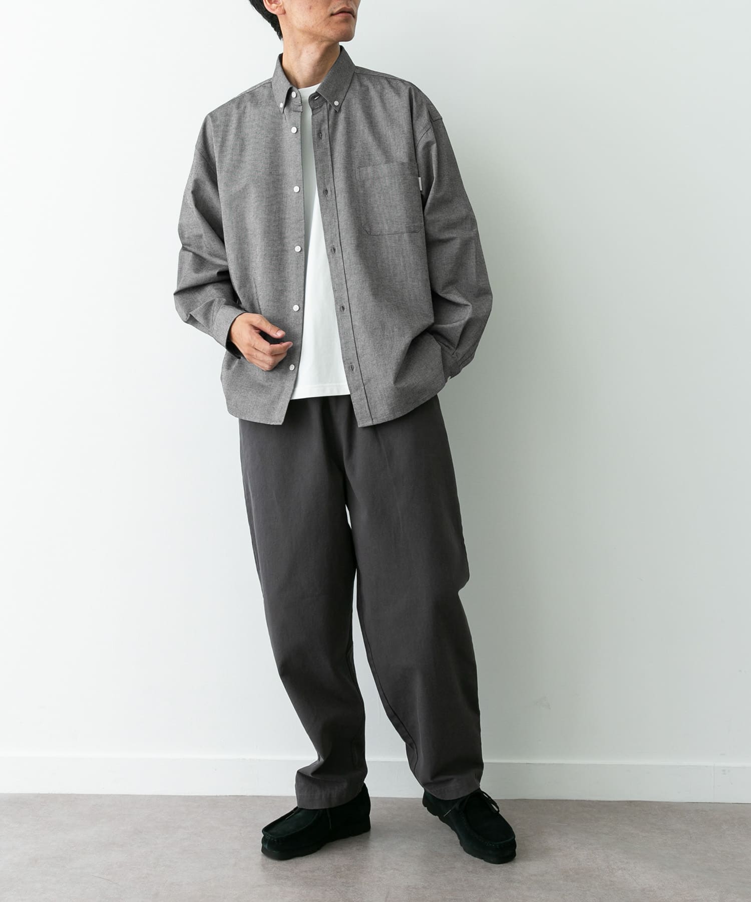 身長：185cm 体重：70kg サイズ：L