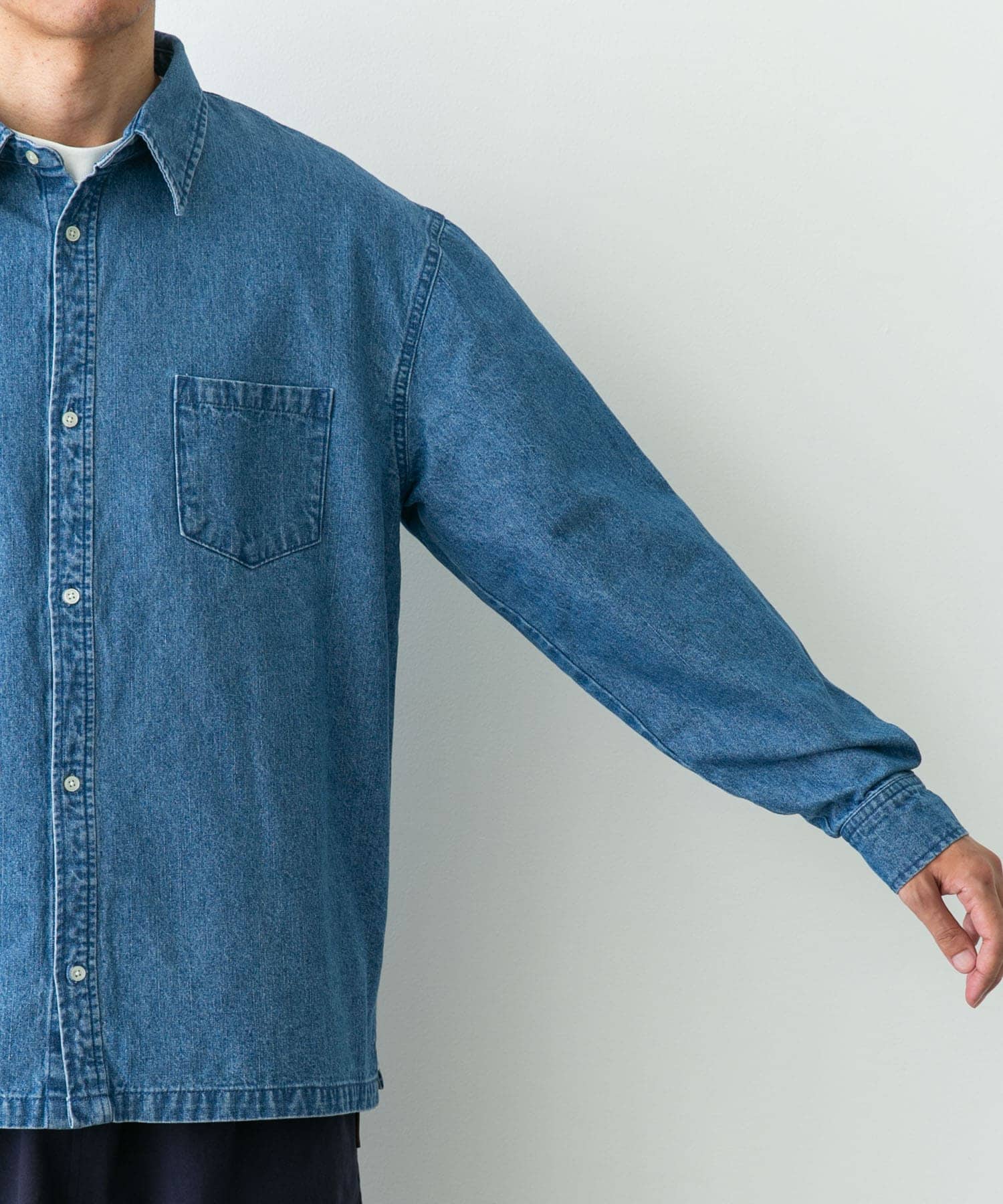 身長：185cm 体重：70kg サイズ：L