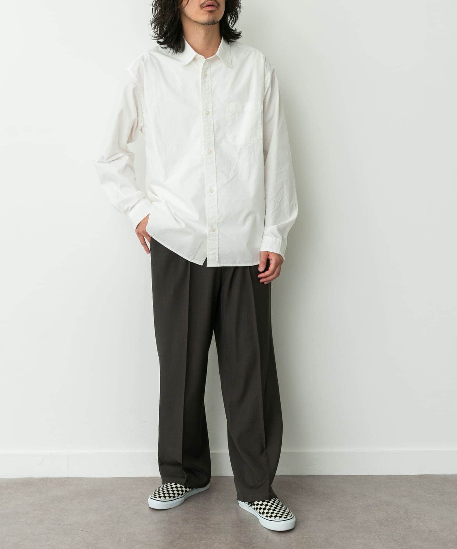 身長：180cm 体重：60kg サイズ：L