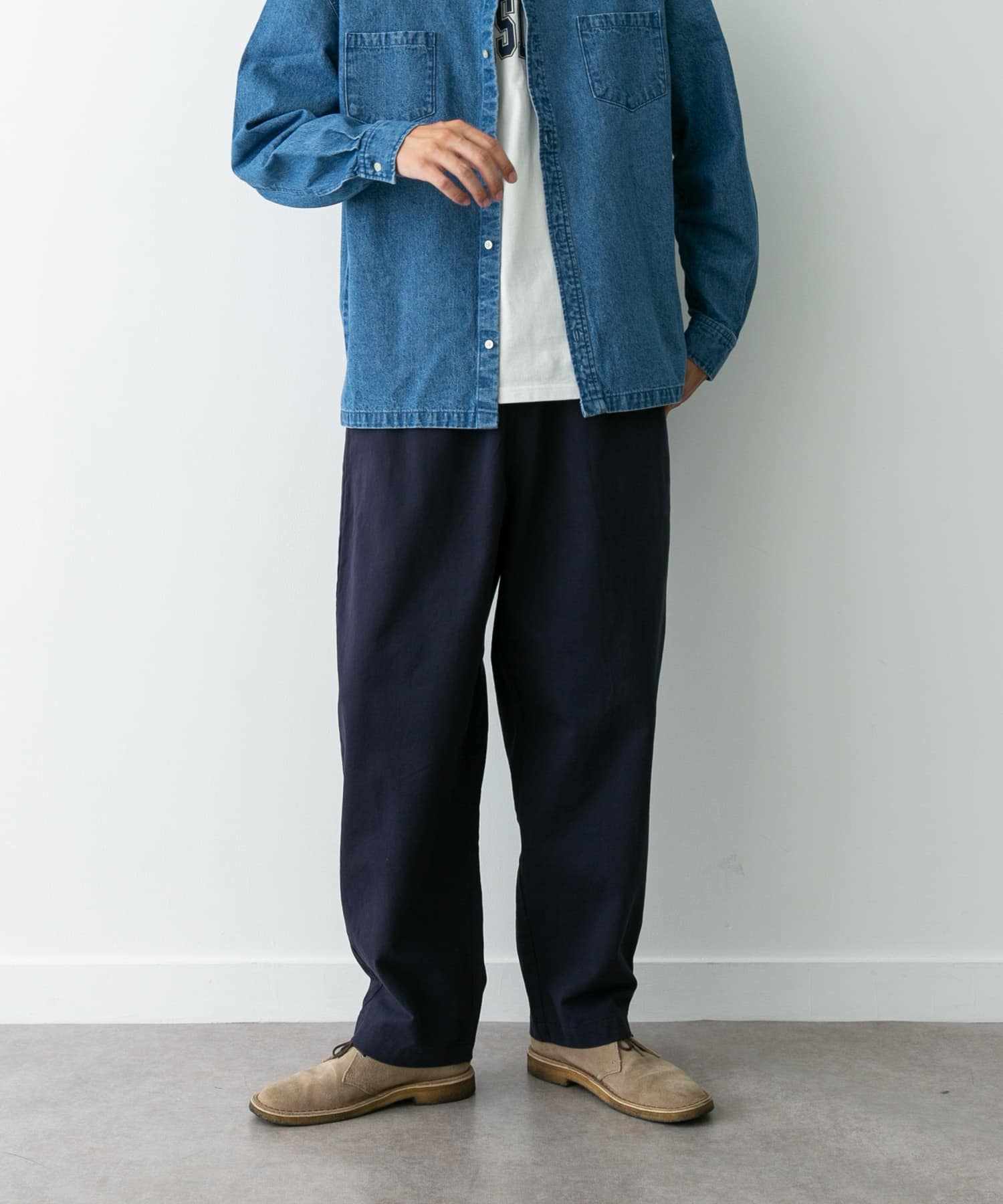 身長：185cm 体重：70kg サイズ：L