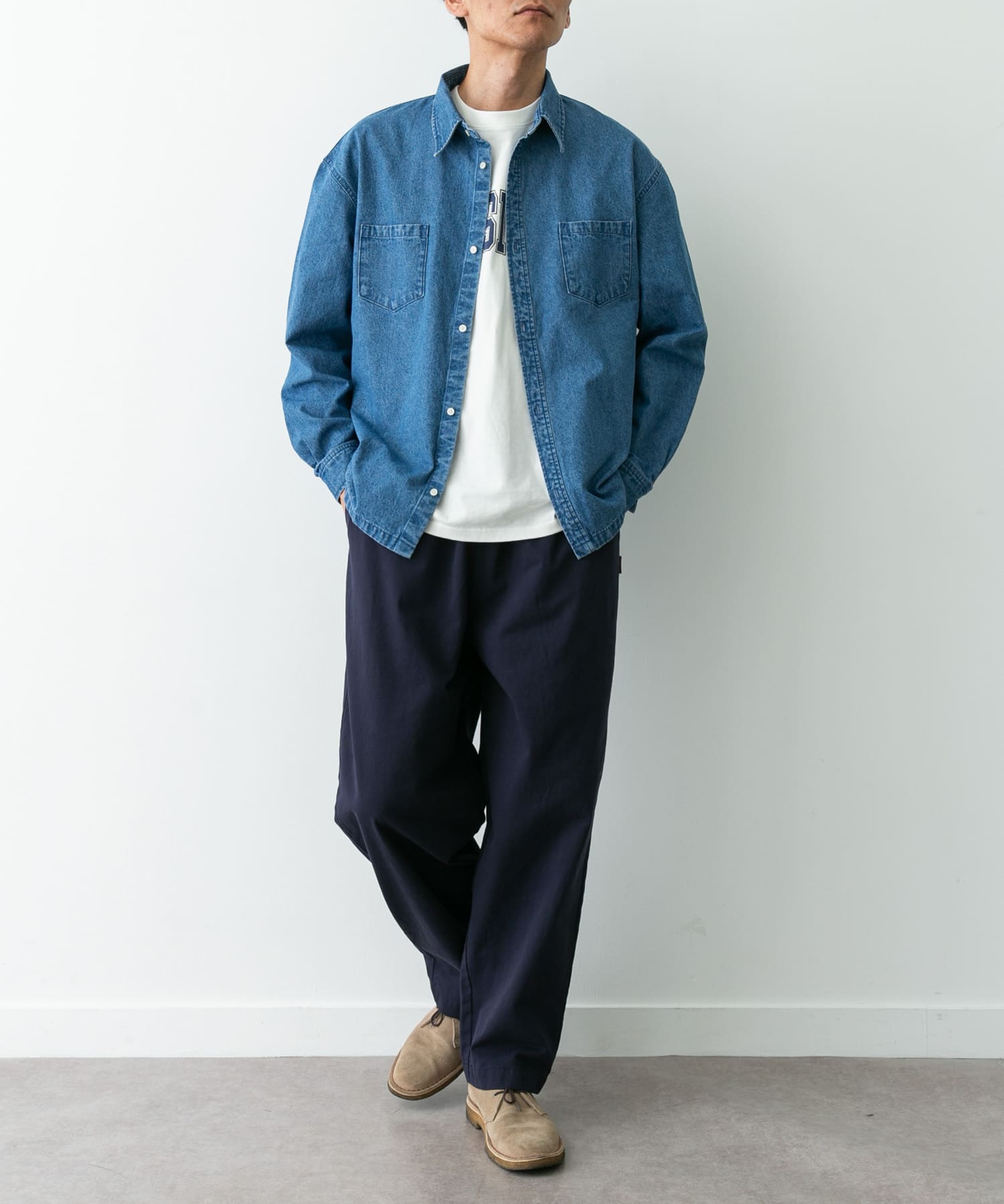 身長：185cm 体重：70kg サイズ：L