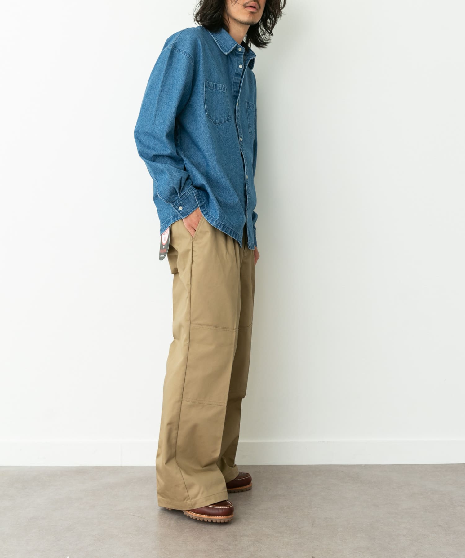 身長：180cm 体重：60kg サイズ：L